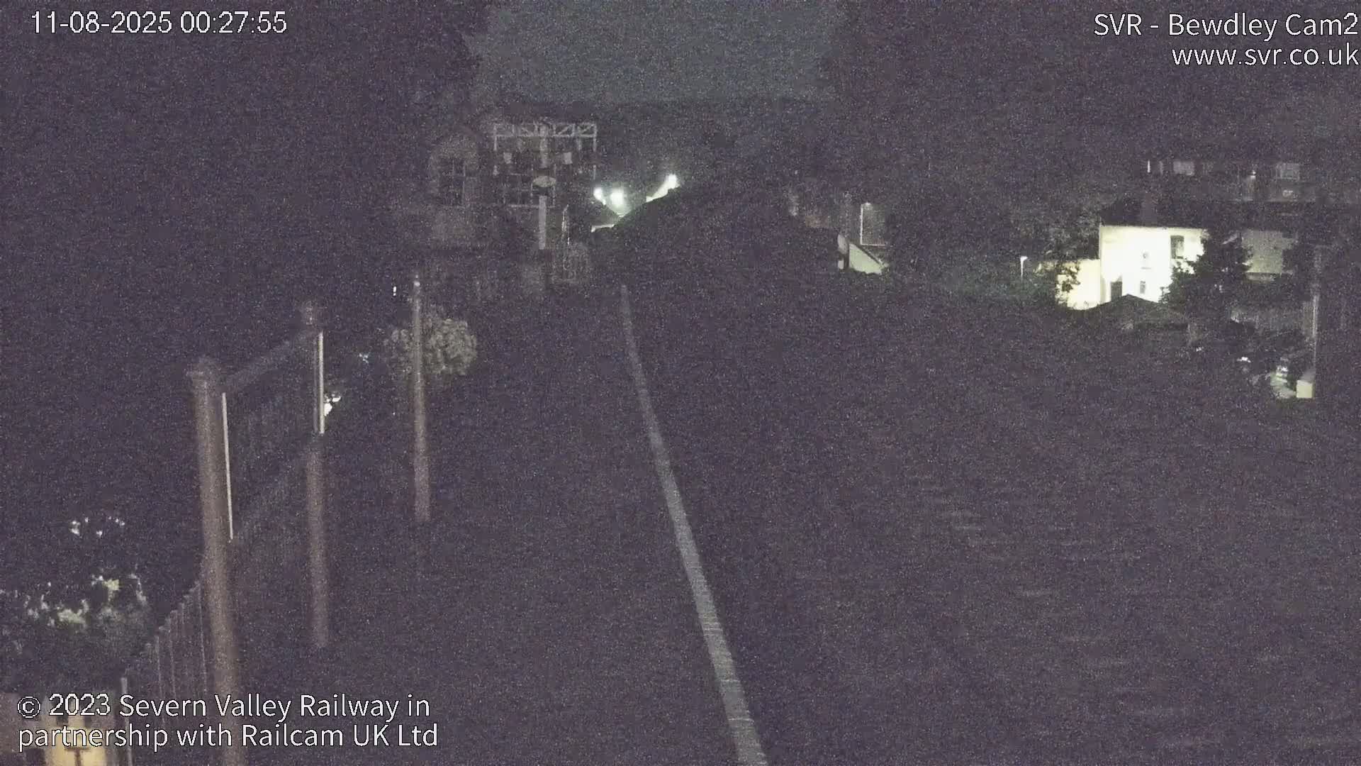 Bewdley Station West View on the Severn Valley Railway Live Cam - Bewdley, Wyre Forest, Worcestershire, West Midlands, England, United Kingdom