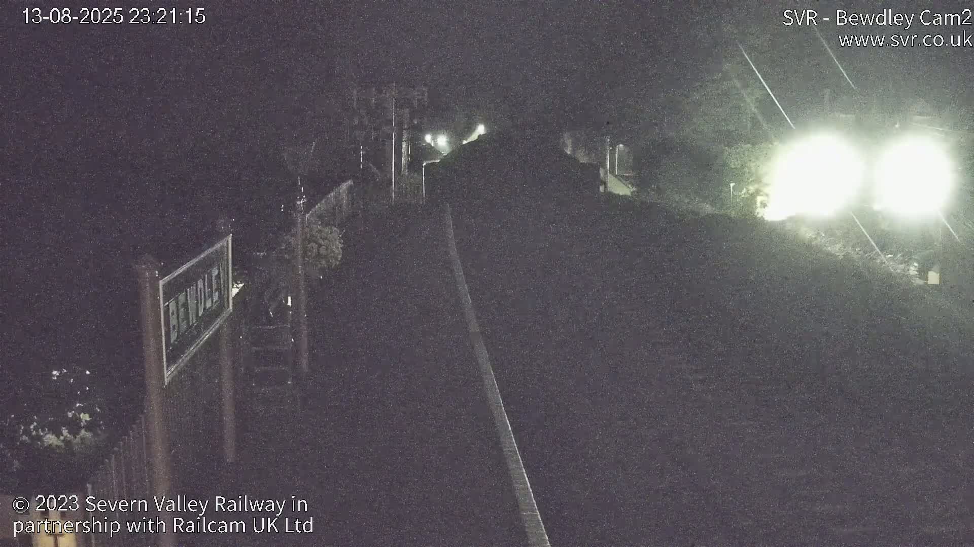 Bewdley Station West View on the Severn Valley Railway Live Cam - Bewdley, Wyre Forest, Worcestershire, West Midlands, England, United Kingdom