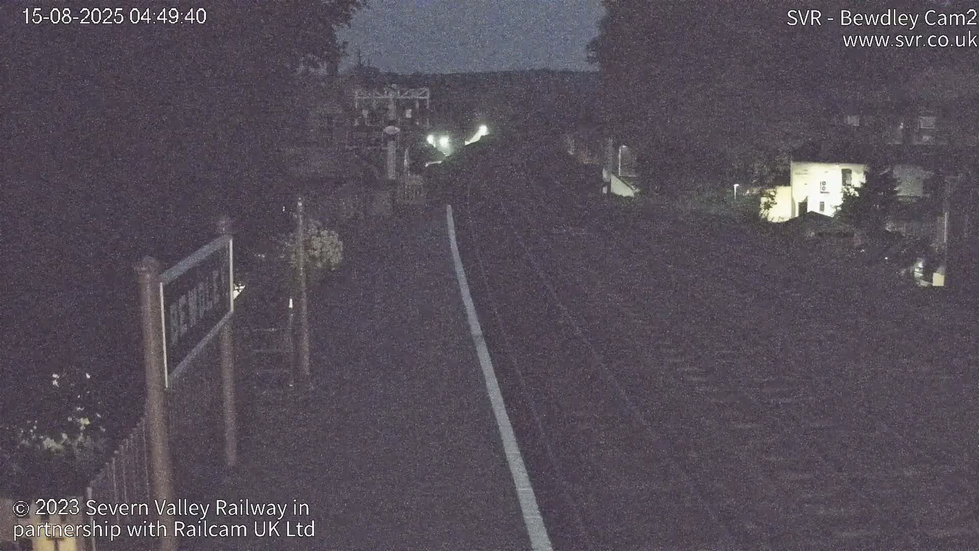 Bewdley Station West View on the Severn Valley Railway Live Cam - Bewdley, Wyre Forest, Worcestershire, West Midlands, England, United Kingdom