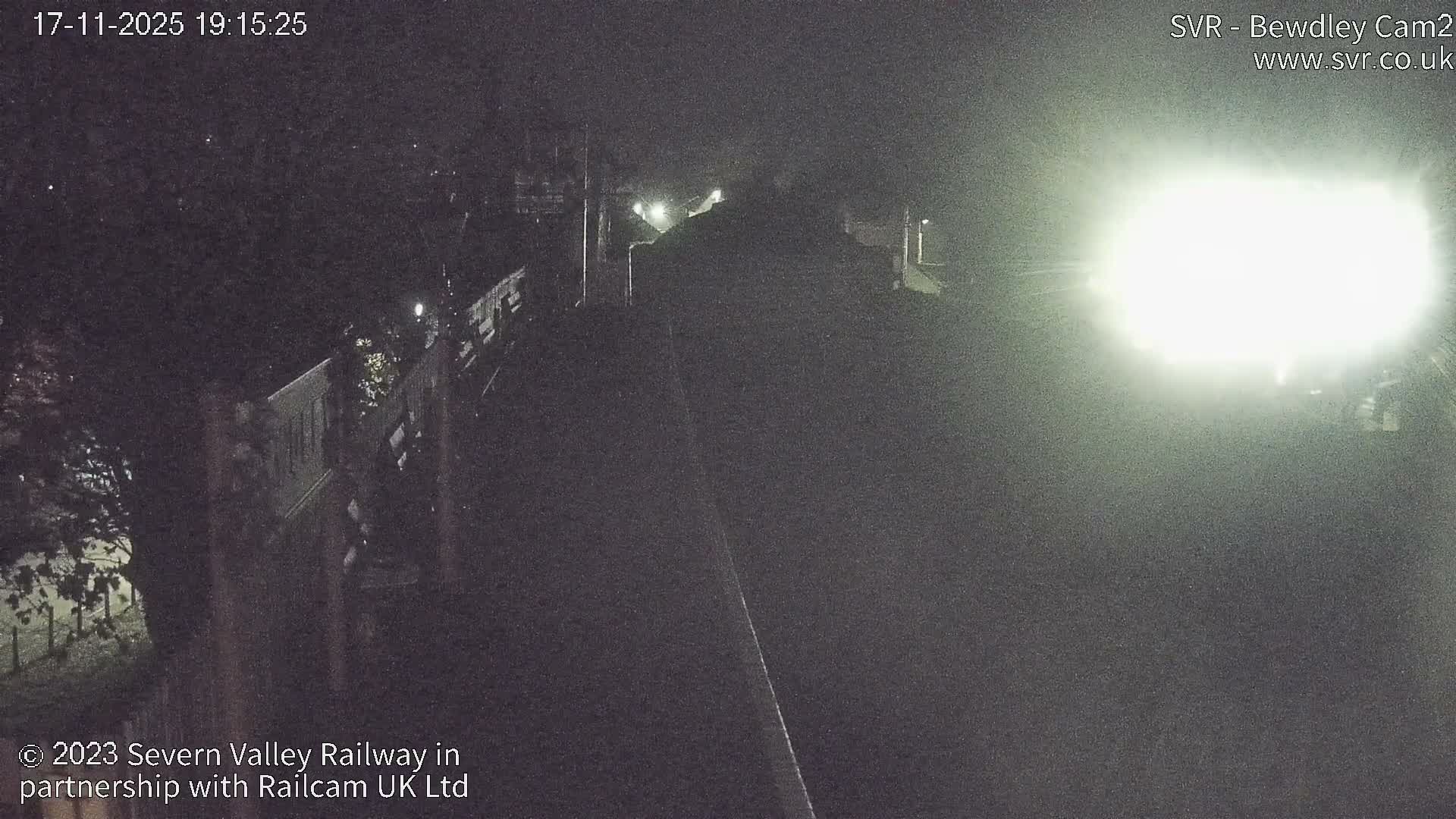Bewdley Station West View on the Severn Valley Railway Live Cam - Bewdley, Wyre Forest, Worcestershire, West Midlands, England, United Kingdom