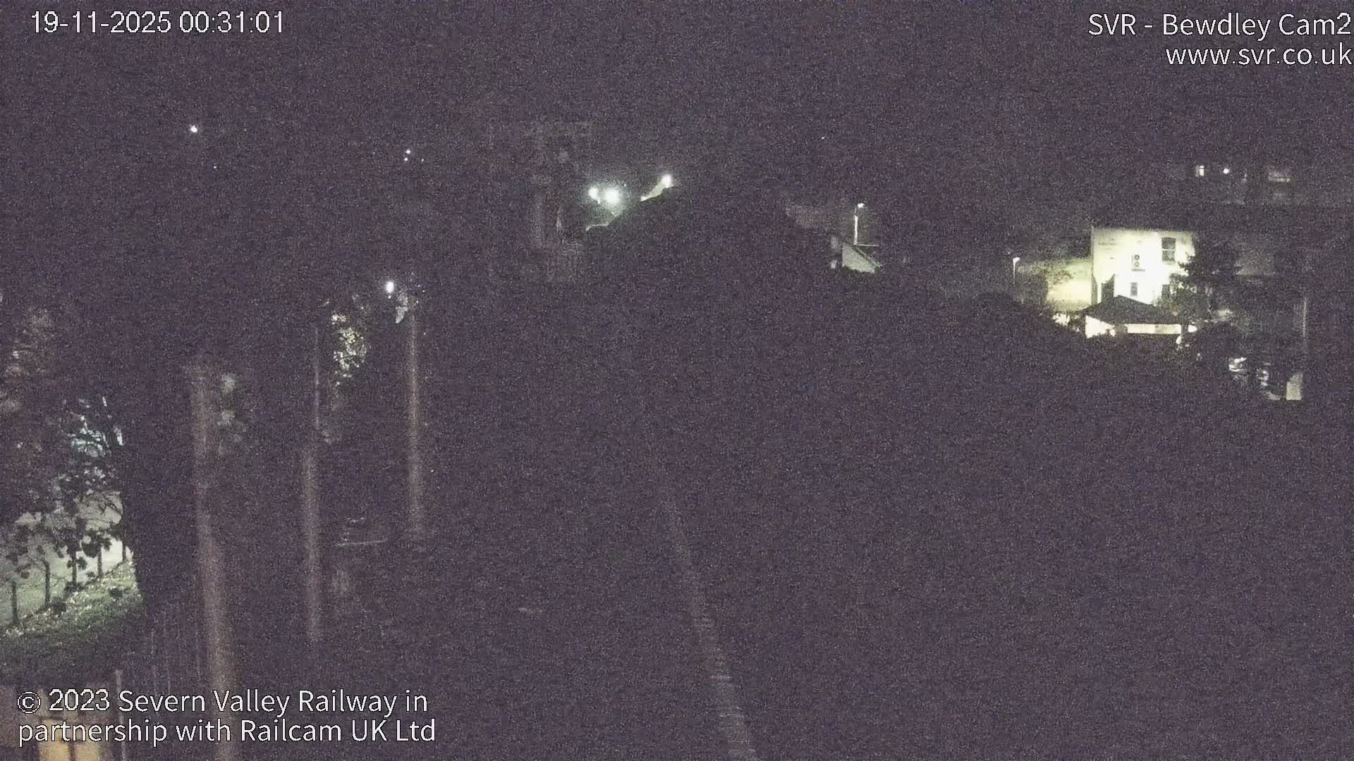 Bewdley Station West View on the Severn Valley Railway Live Cam - Bewdley, Wyre Forest, Worcestershire, West Midlands, England, United Kingdom