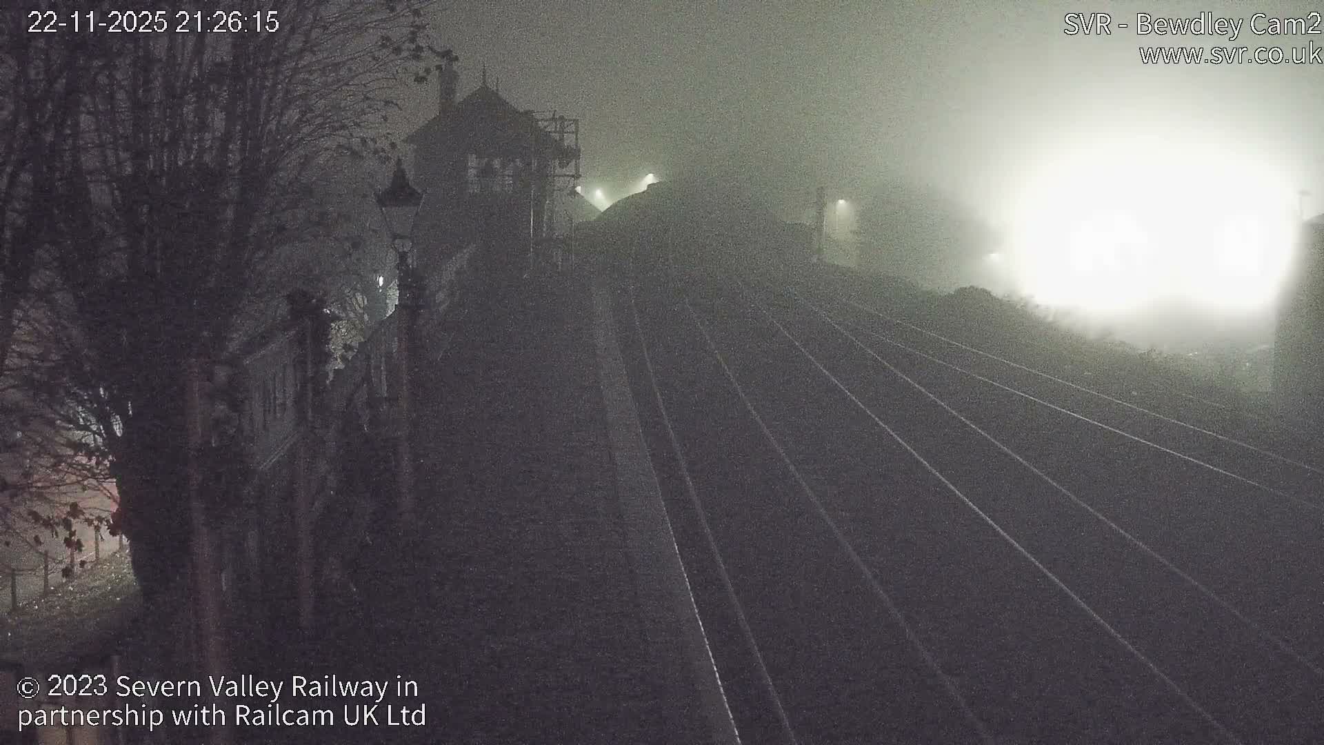 Bewdley Station West View on the Severn Valley Railway Live Cam - Bewdley, Wyre Forest, Worcestershire, West Midlands, England, United Kingdom