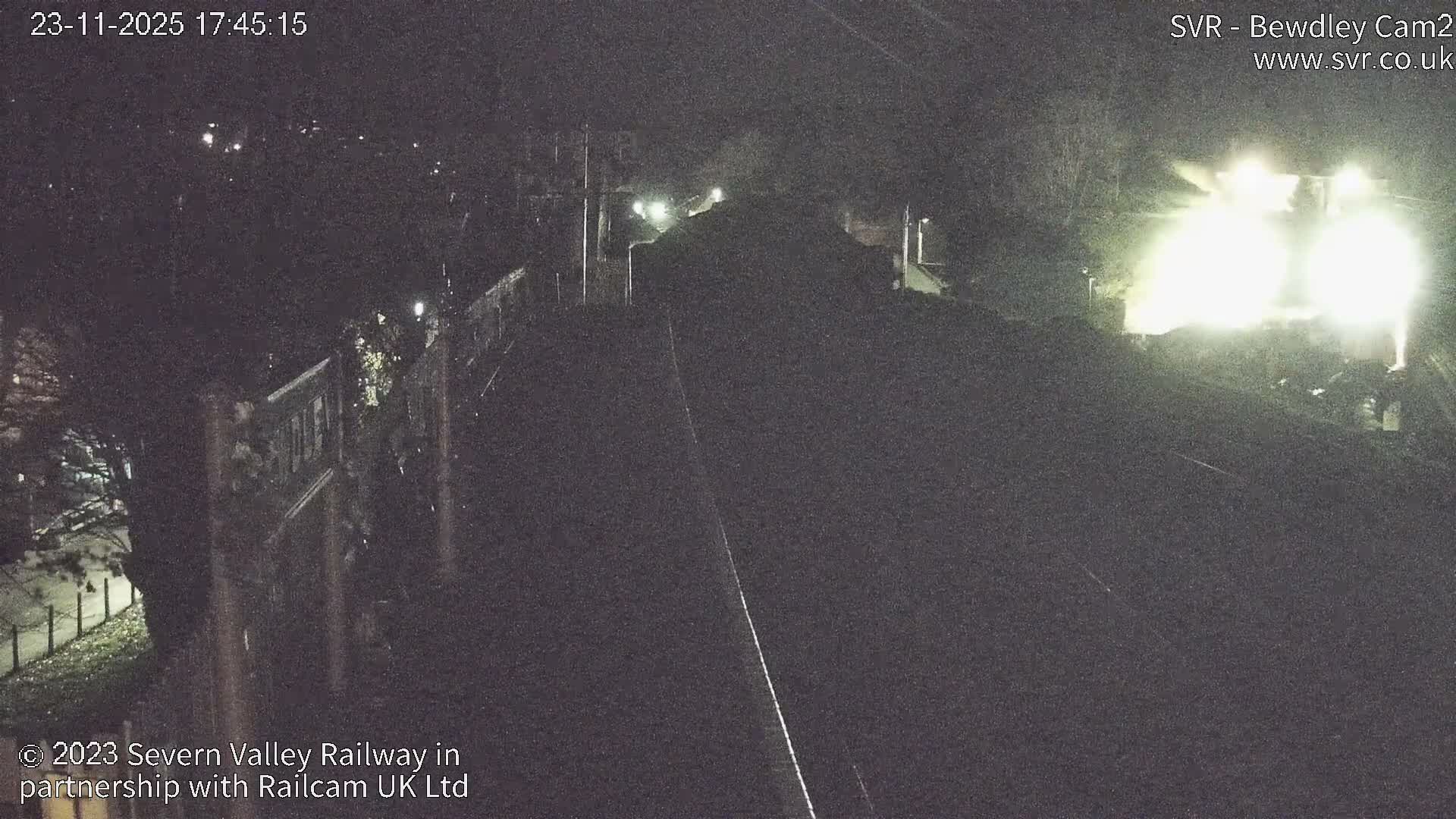 Bewdley Station West View on the Severn Valley Railway Live Cam - Bewdley, Wyre Forest, Worcestershire, West Midlands, England, United Kingdom