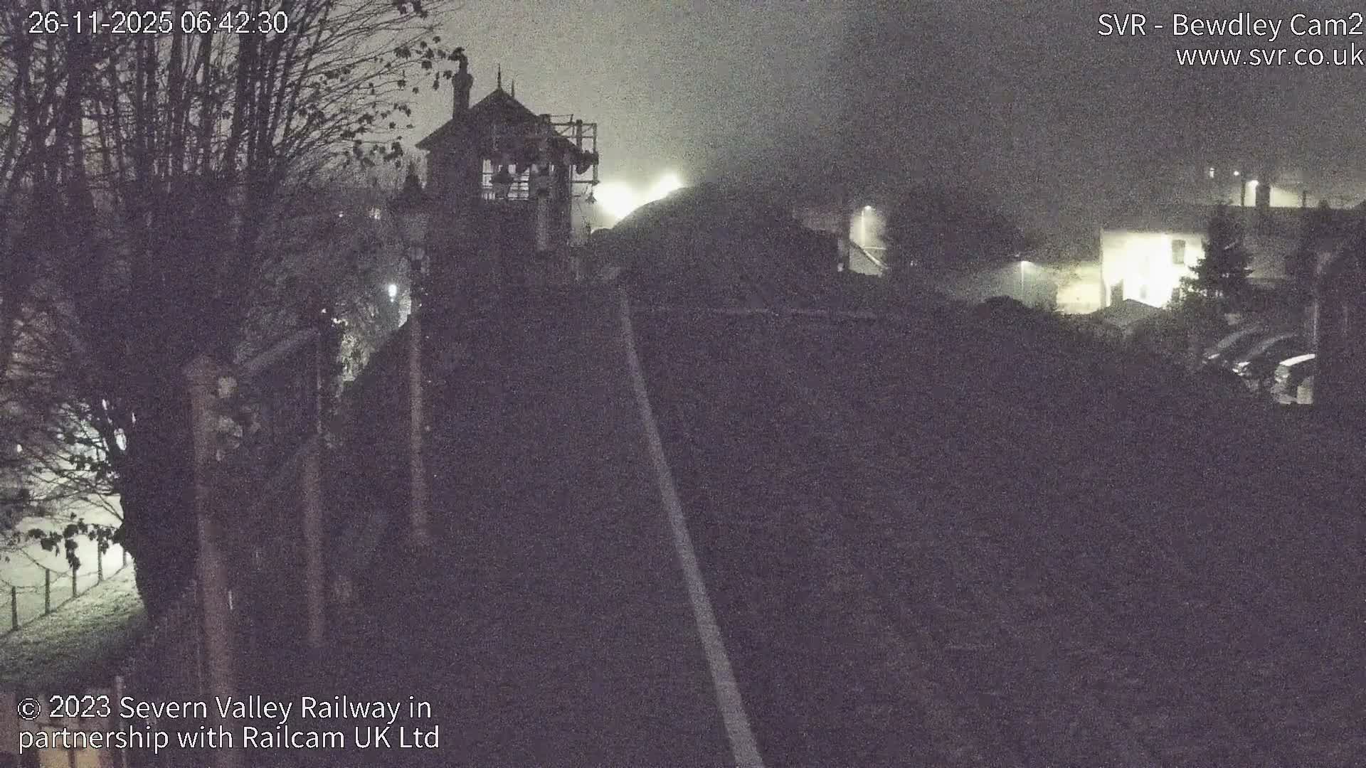 Bewdley Station West View on the Severn Valley Railway Live Cam - Bewdley, Wyre Forest, Worcestershire, West Midlands, England, United Kingdom