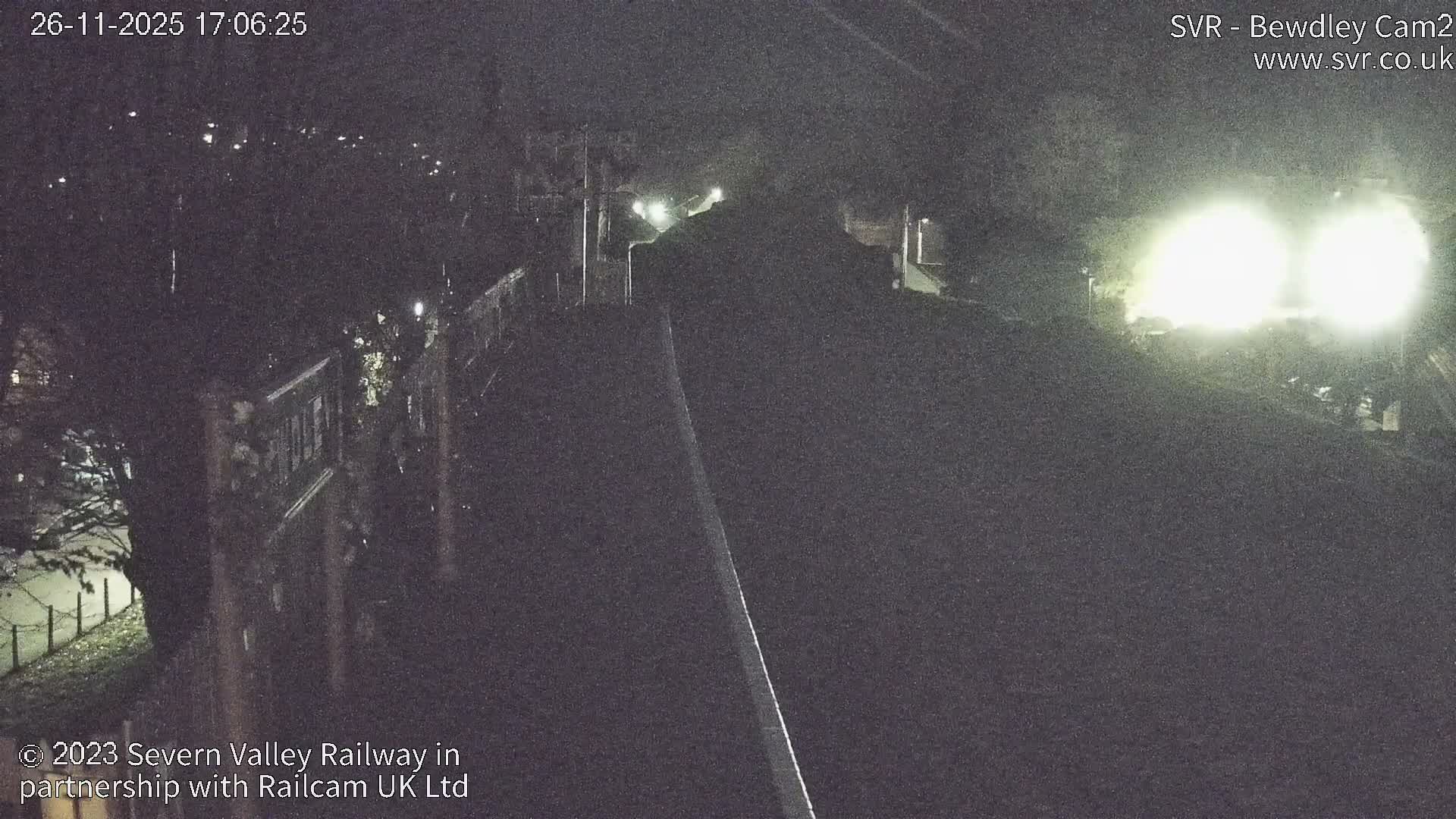 Bewdley Station West View on the Severn Valley Railway Live Cam - Bewdley, Wyre Forest, Worcestershire, West Midlands, England, United Kingdom