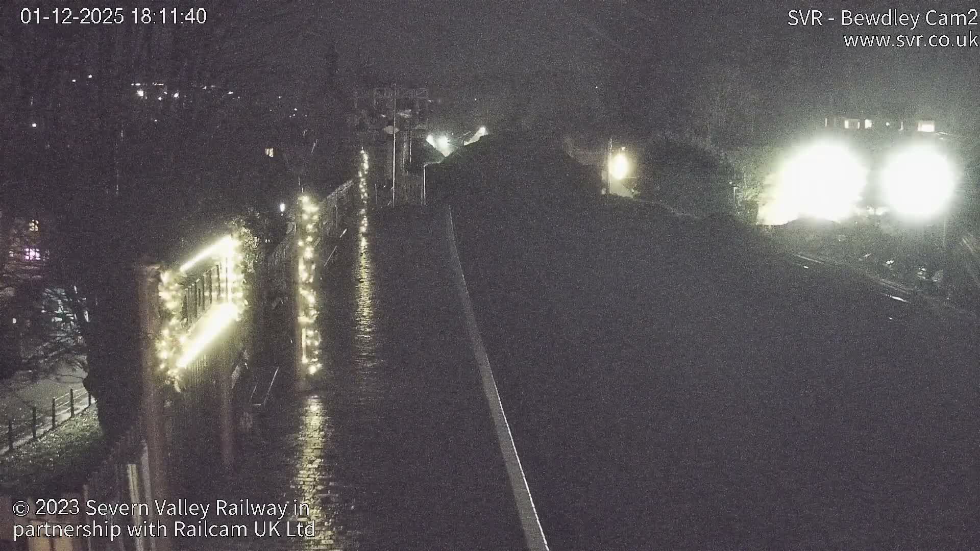 Bewdley Station West View on the Severn Valley Railway Live Cam - Bewdley, Wyre Forest, Worcestershire, West Midlands, England, United Kingdom