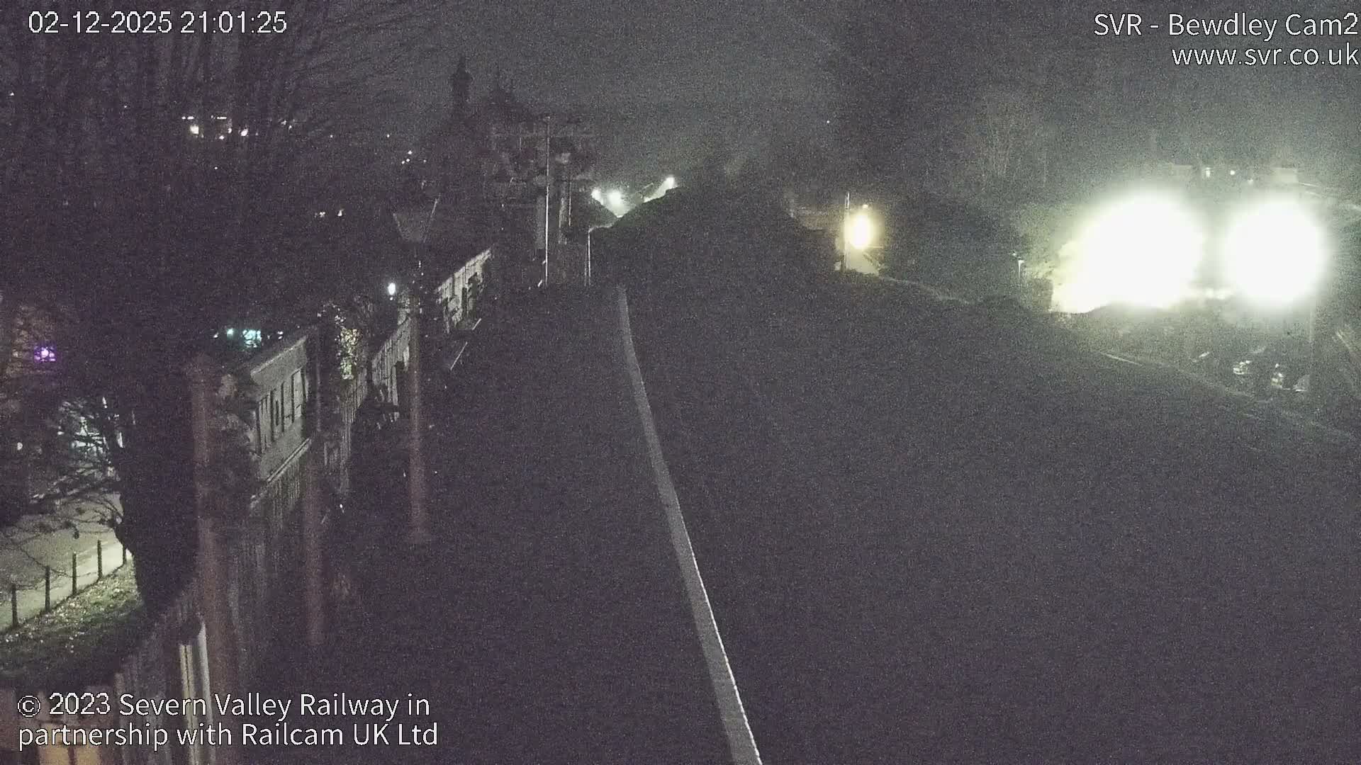 Bewdley Station West View on the Severn Valley Railway Live Cam - Bewdley, Wyre Forest, Worcestershire, West Midlands, England, United Kingdom