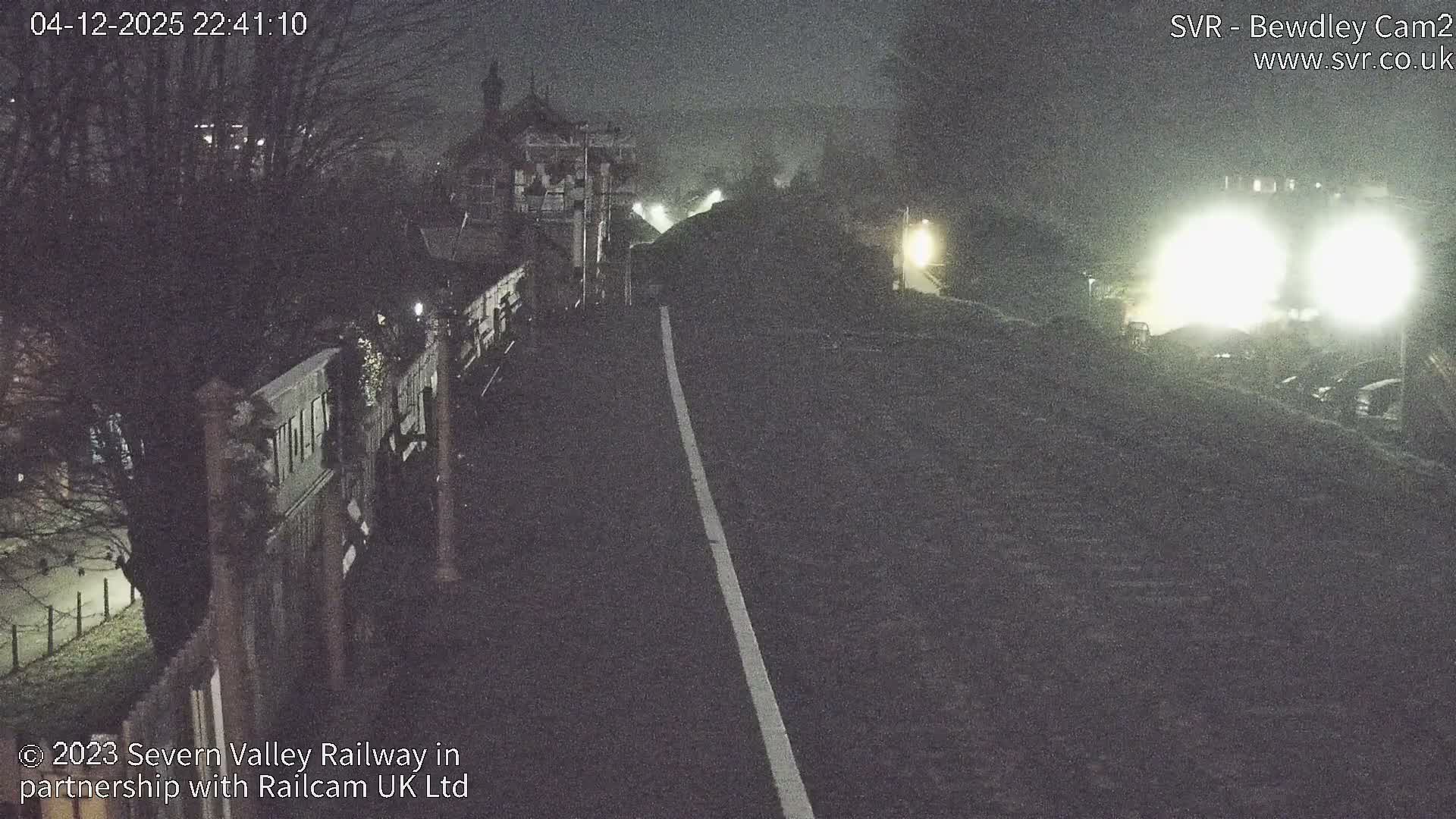 Bewdley Station West View on the Severn Valley Railway Live Cam - Bewdley, Wyre Forest, Worcestershire, West Midlands, England, United Kingdom