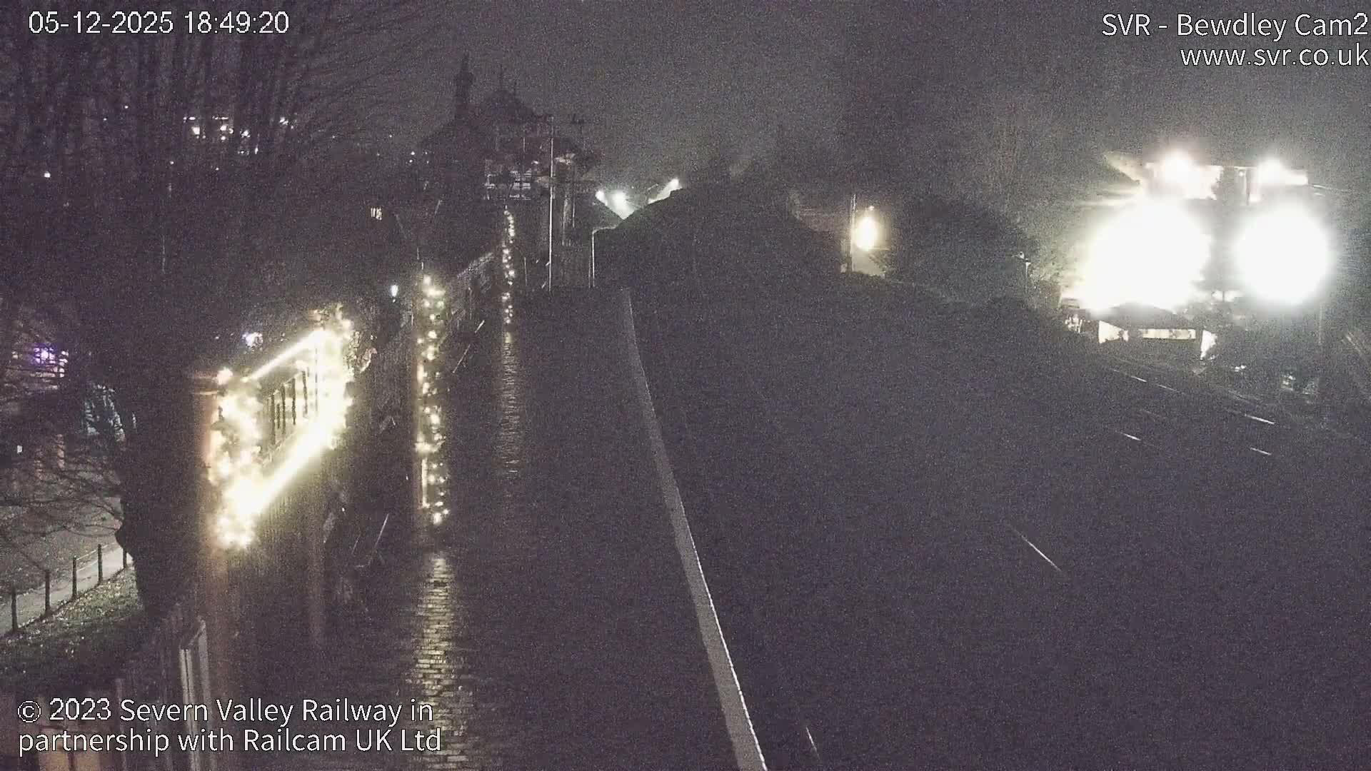 Bewdley Station West View on the Severn Valley Railway Live Cam - Bewdley, Wyre Forest, Worcestershire, West Midlands, England, United Kingdom