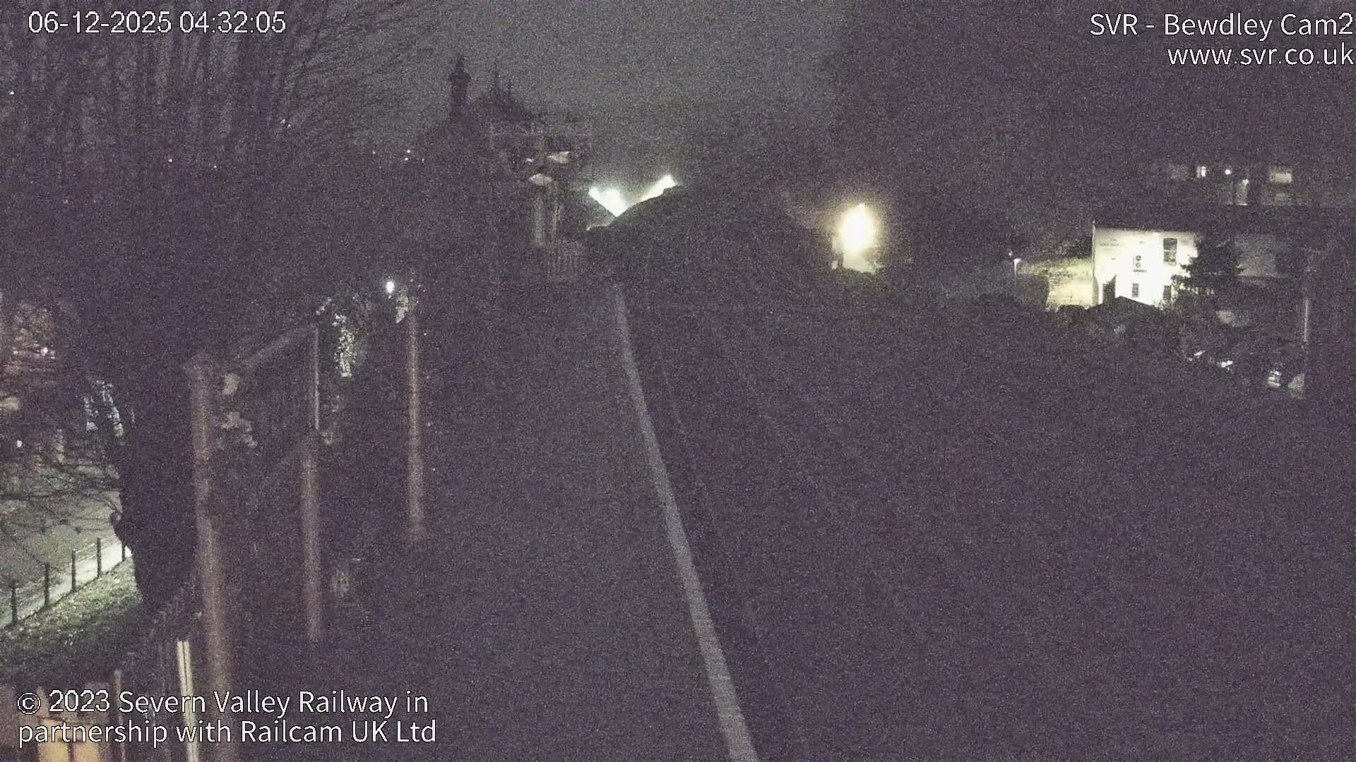 Bewdley Station West View on the Severn Valley Railway Live Cam - Bewdley, Wyre Forest, Worcestershire, West Midlands, England, United Kingdom