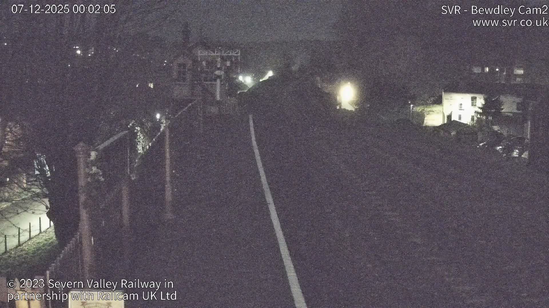 Bewdley Station West View on the Severn Valley Railway Live Cam - Bewdley, Wyre Forest, Worcestershire, West Midlands, England, United Kingdom