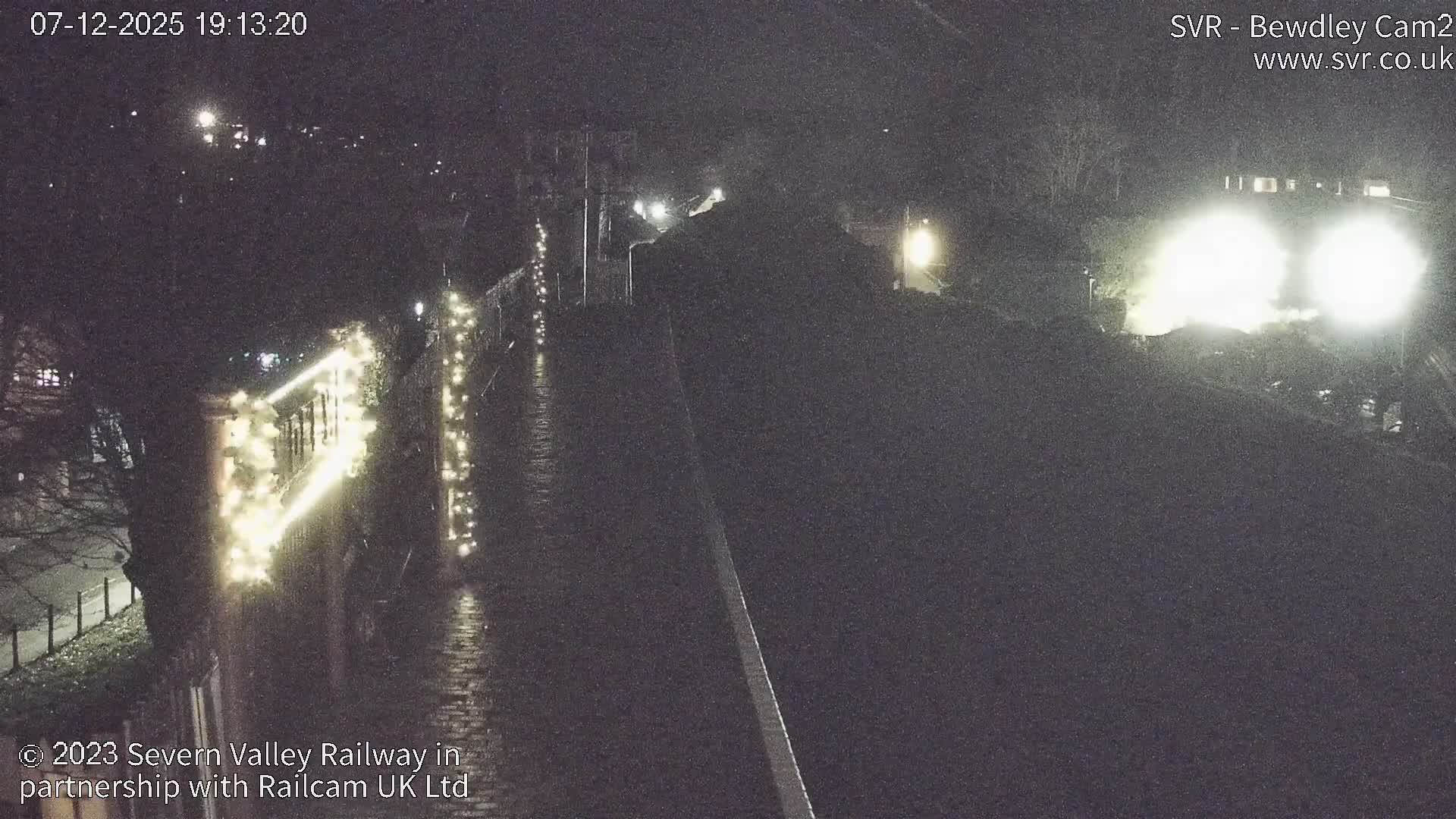 Bewdley Station West View on the Severn Valley Railway Live Cam - Bewdley, Wyre Forest, Worcestershire, West Midlands, England, United Kingdom