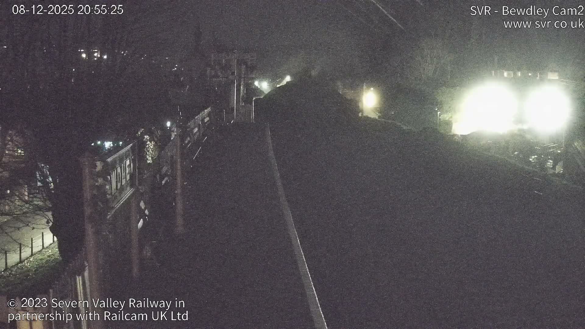 Bewdley Station West View on the Severn Valley Railway Live Cam - Bewdley, Wyre Forest, Worcestershire, West Midlands, England, United Kingdom