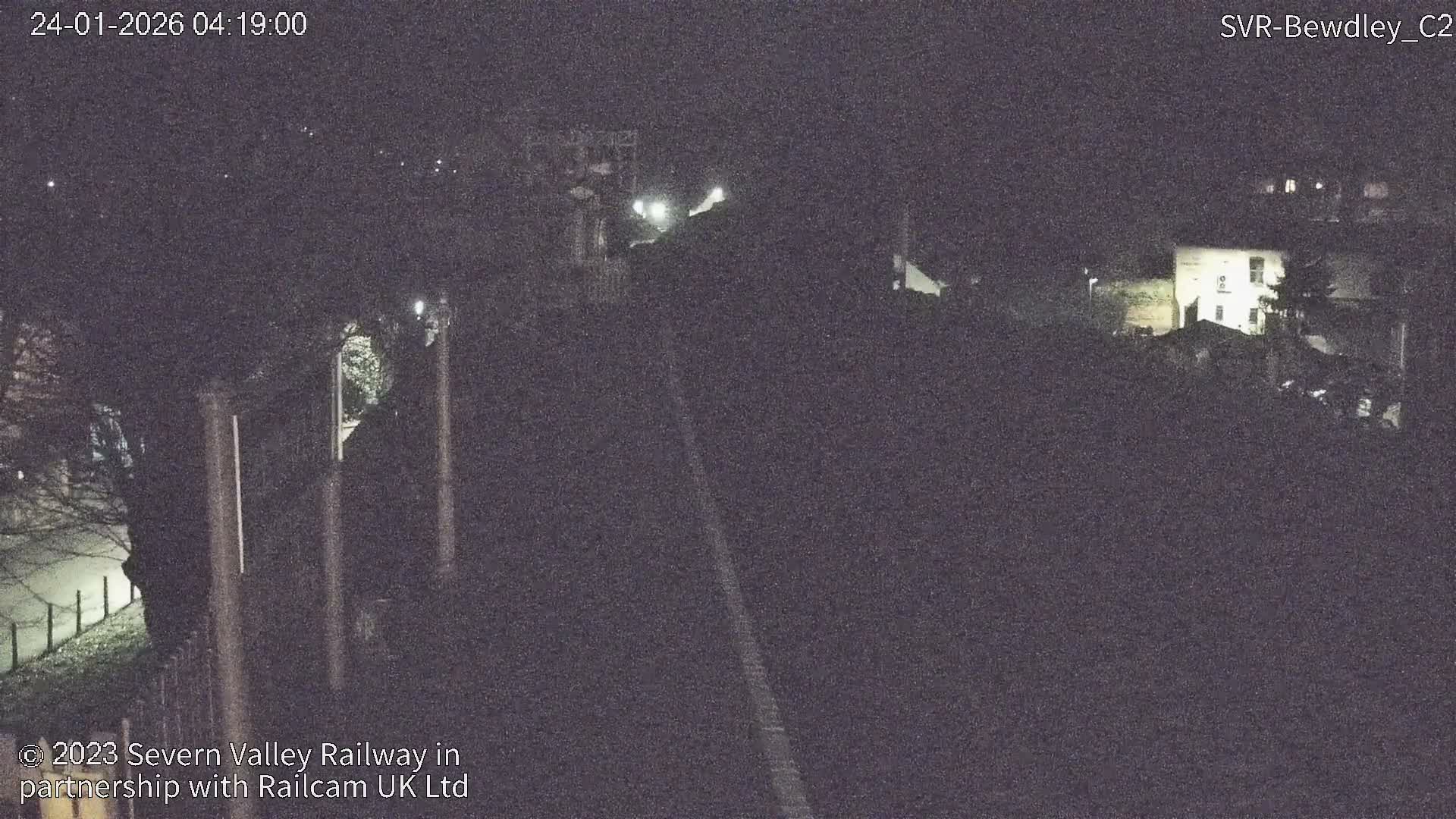 Bewdley Station West View on the Severn Valley Railway Live Cam - Bewdley, Wyre Forest, Worcestershire, West Midlands, England, United Kingdom