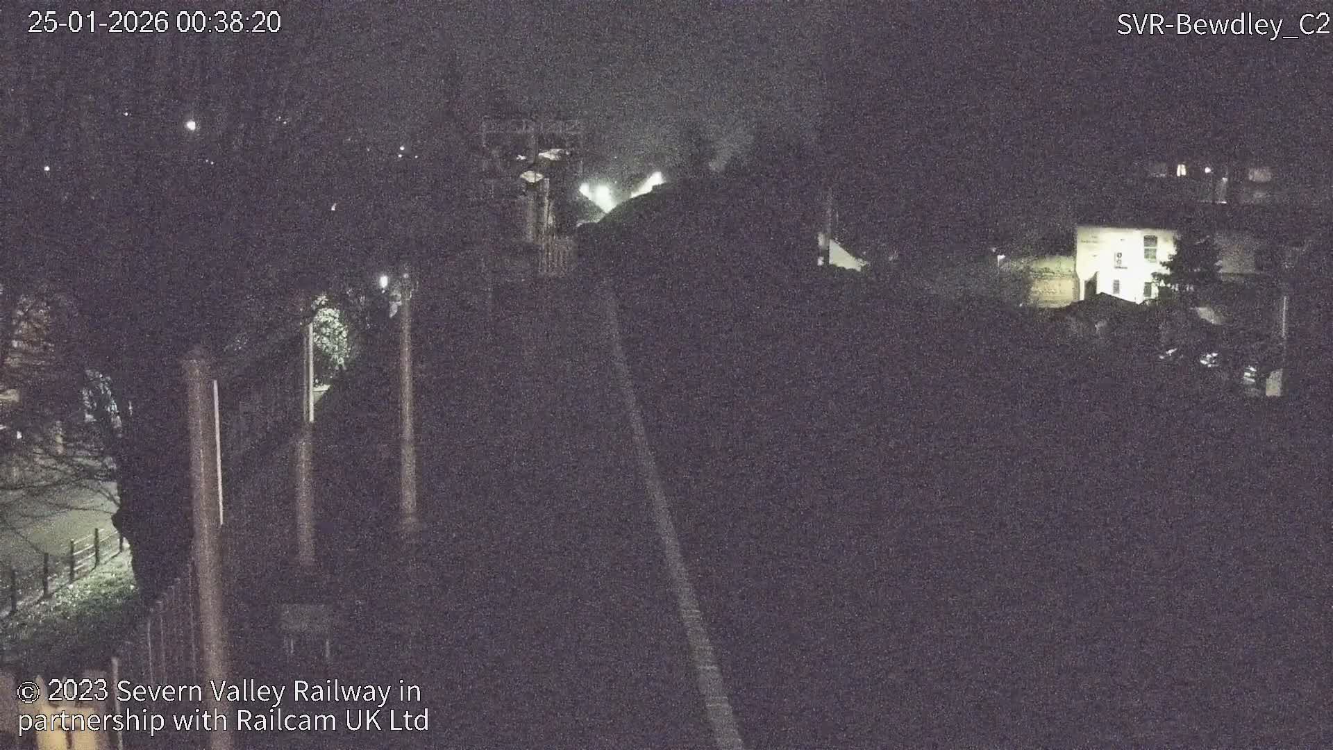 Bewdley Station West View on the Severn Valley Railway Live Cam - Bewdley, Wyre Forest, Worcestershire, West Midlands, England, United Kingdom