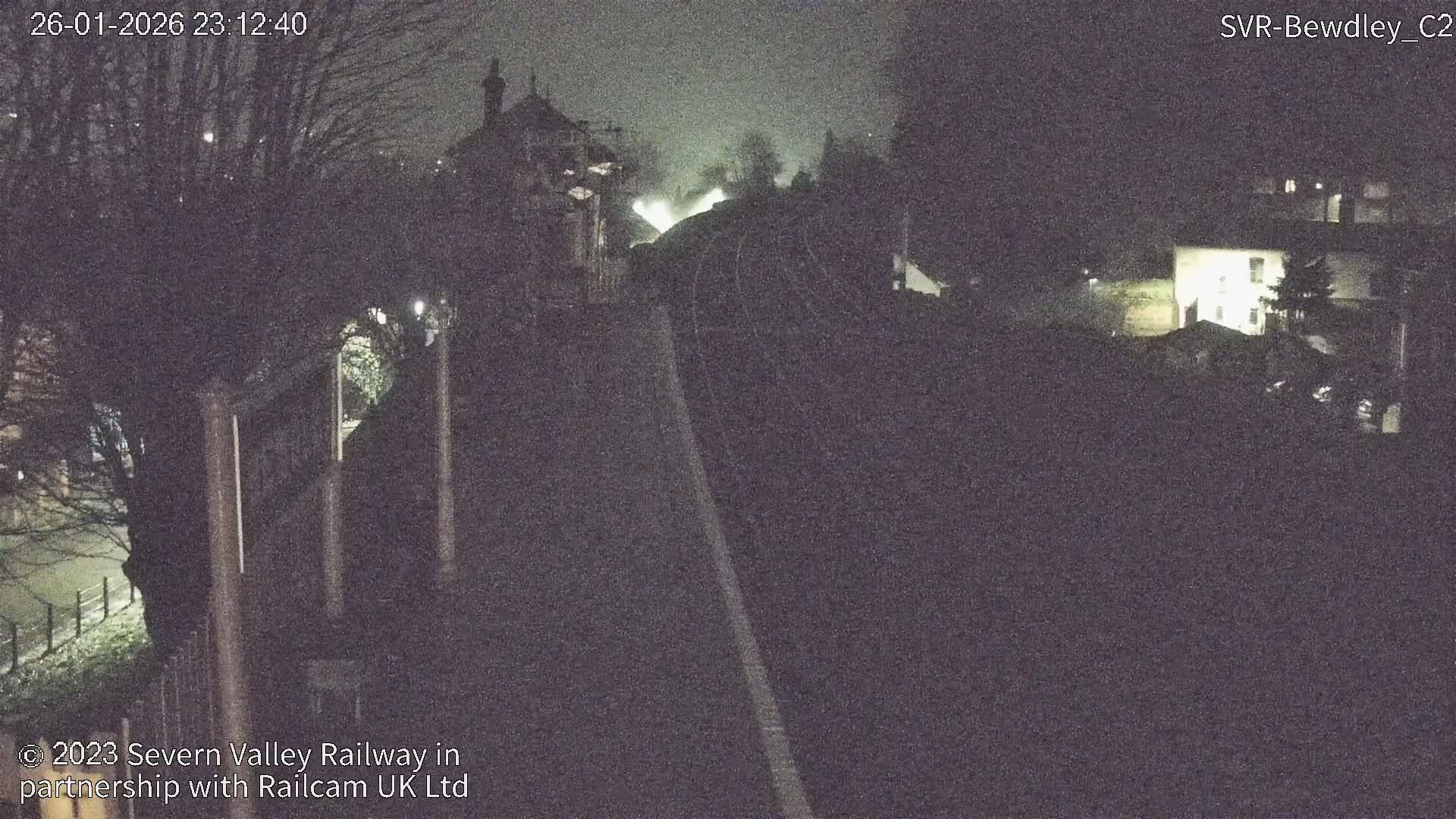 Bewdley Station West View on the Severn Valley Railway Live Cam - Bewdley, Wyre Forest, Worcestershire, West Midlands, England, United Kingdom