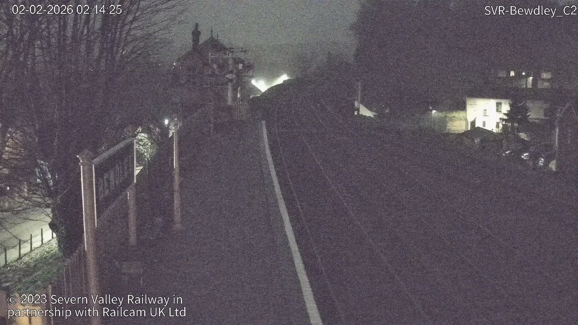 Bewdley Station West View on the Severn Valley Railway Live Cam - Bewdley, Wyre Forest, Worcestershire, West Midlands, England, United Kingdom