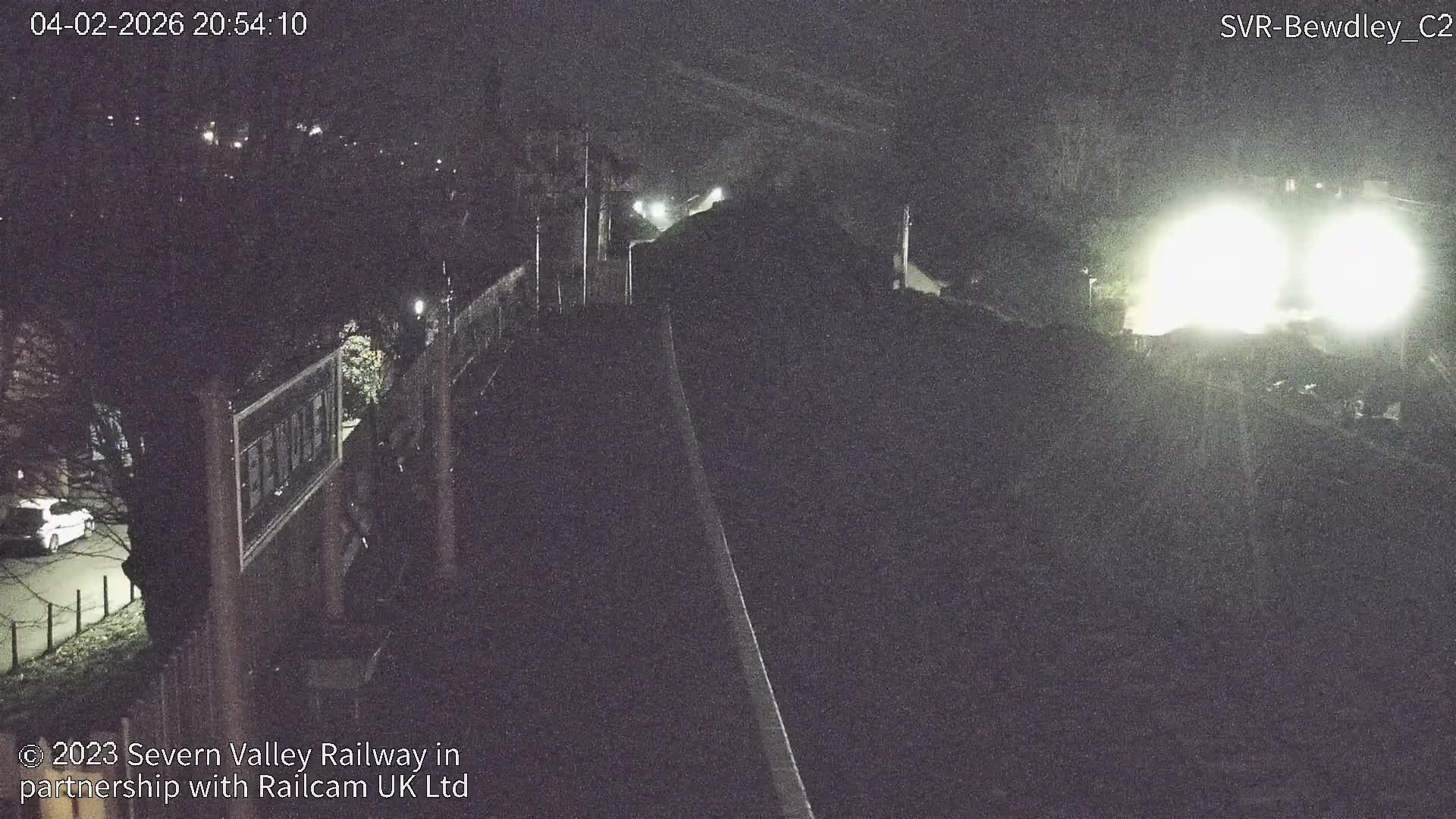 Bewdley Station West View on the Severn Valley Railway Live Cam - Bewdley, Wyre Forest, Worcestershire, West Midlands, England, United Kingdom