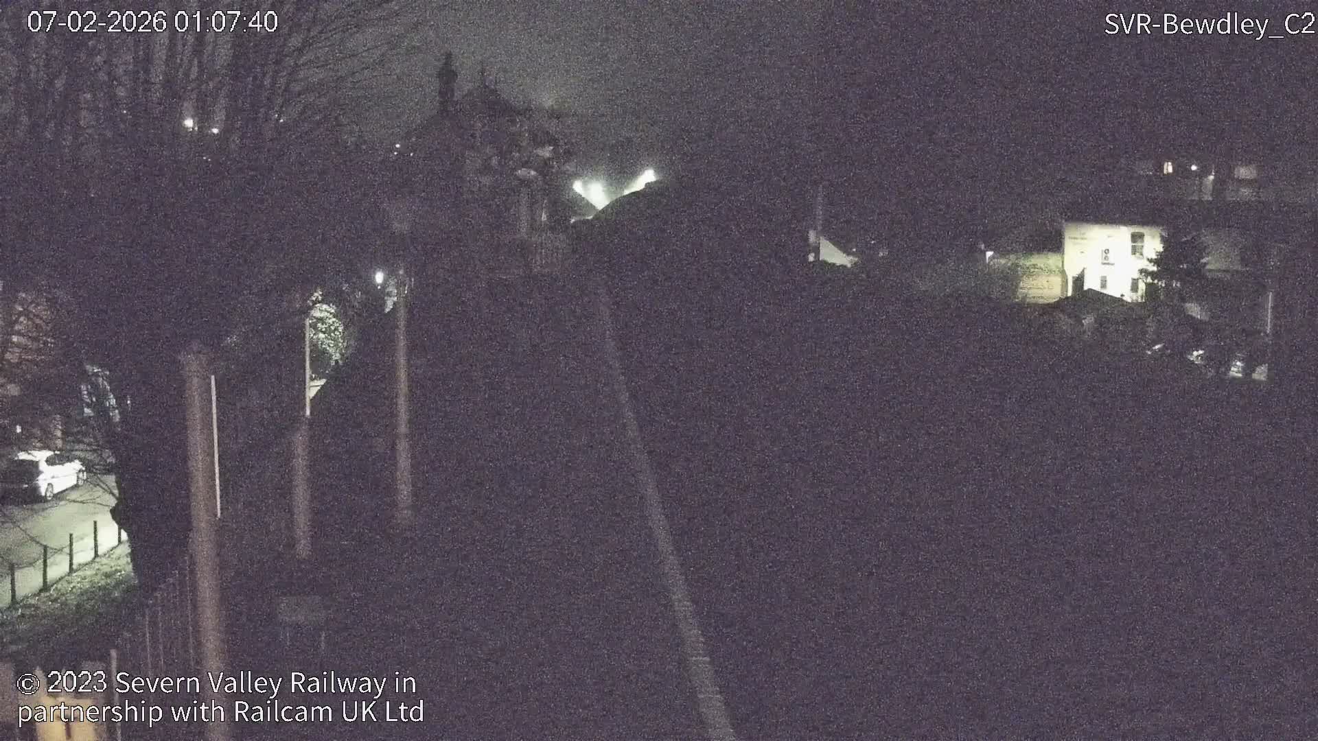 Bewdley Station West View on the Severn Valley Railway Live Cam - Bewdley, Wyre Forest, Worcestershire, West Midlands, England, United Kingdom