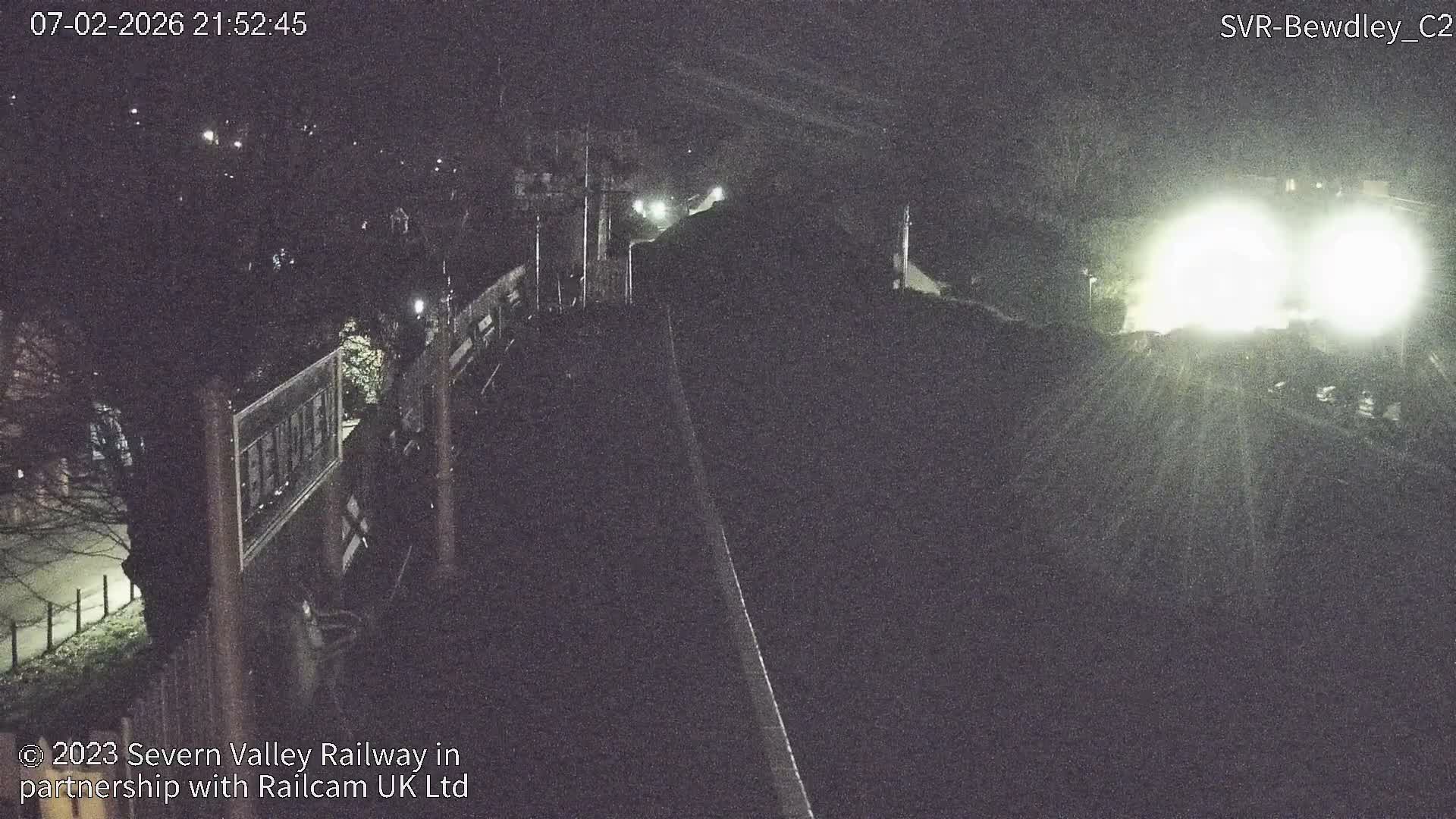 Bewdley Station West View on the Severn Valley Railway Live Cam - Bewdley, Wyre Forest, Worcestershire, West Midlands, England, United Kingdom