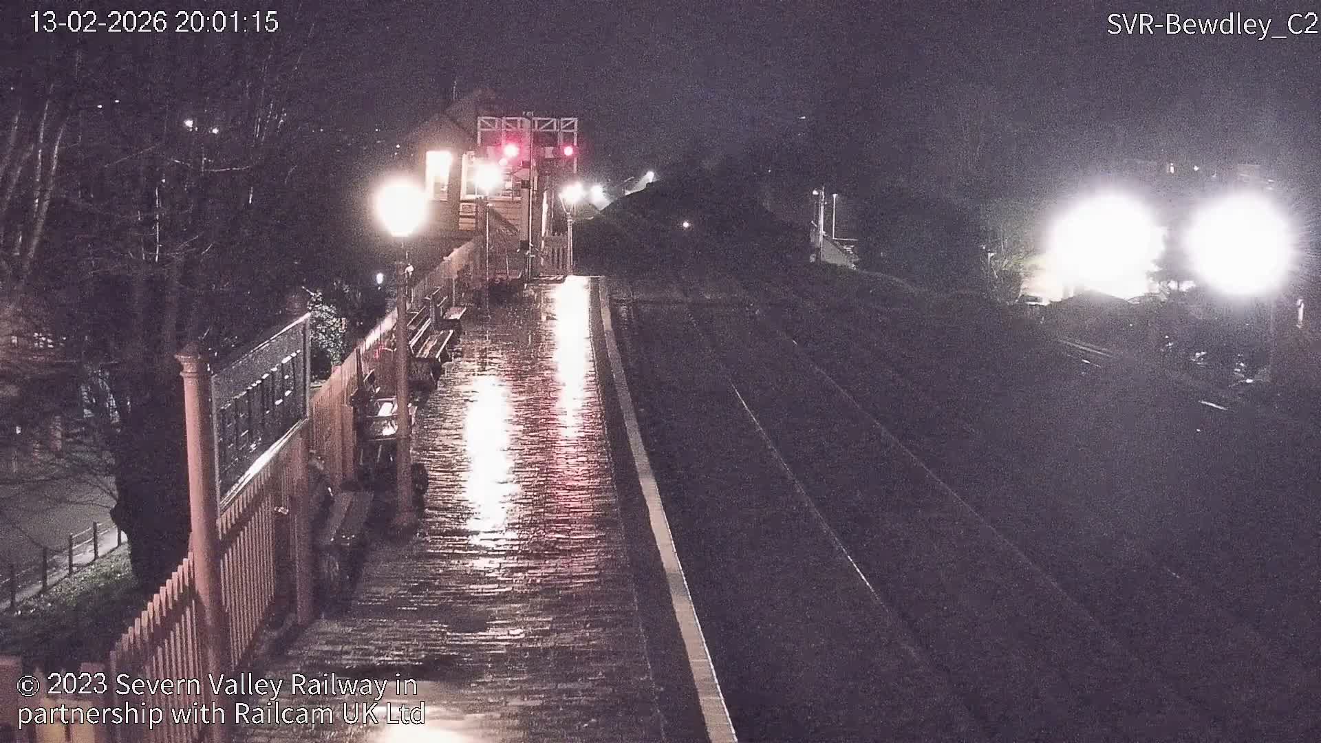 Bewdley Station West View on the Severn Valley Railway Live Cam - Bewdley, Wyre Forest, Worcestershire, West Midlands, England, United Kingdom
