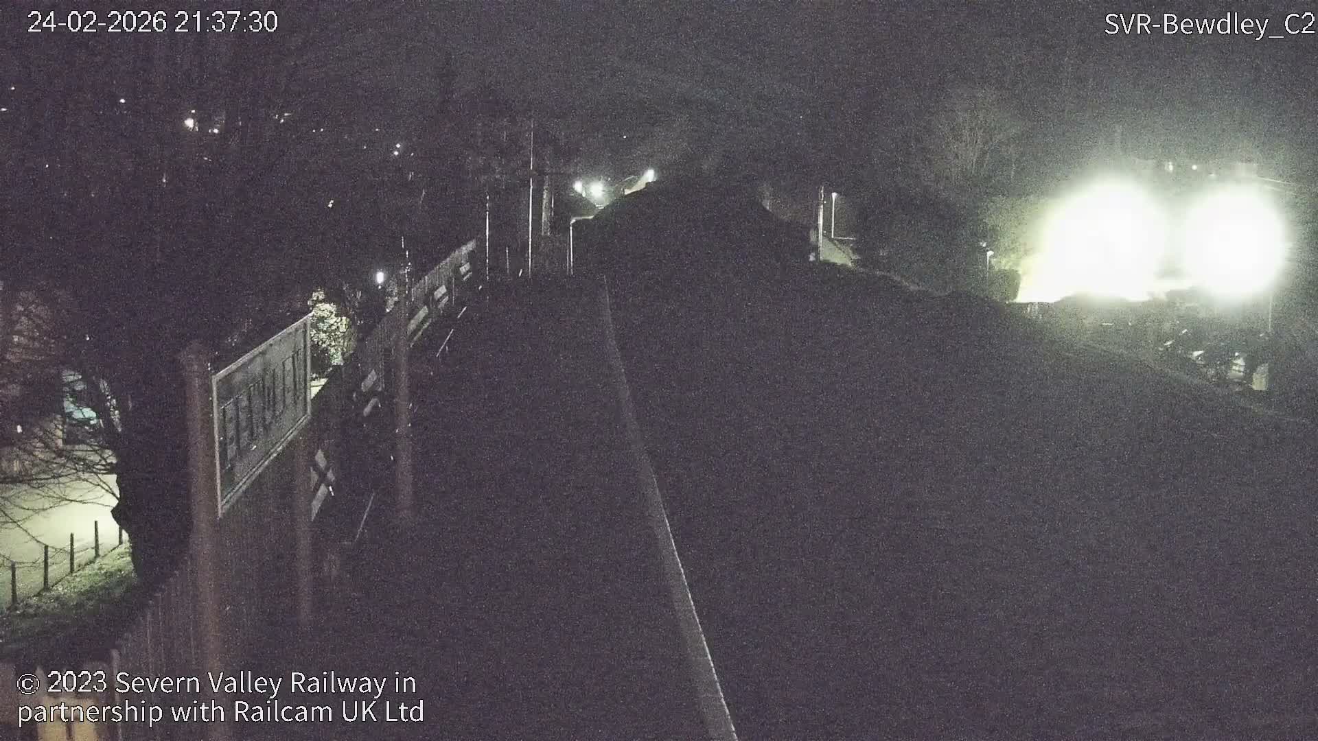Bewdley Station West View on the Severn Valley Railway Live Cam - Bewdley, Wyre Forest, Worcestershire, West Midlands, England, United Kingdom