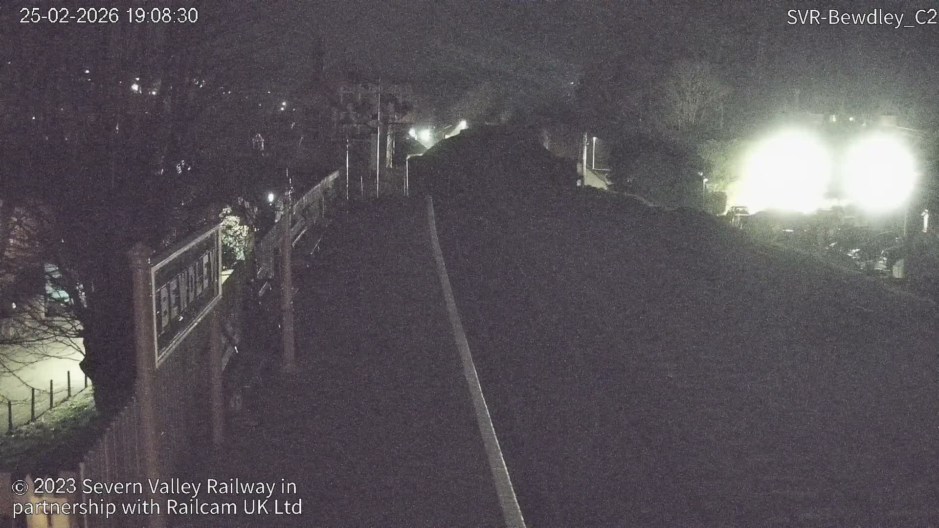 Bewdley Station West View on the Severn Valley Railway Live Cam - Bewdley, Wyre Forest, Worcestershire, West Midlands, England, United Kingdom