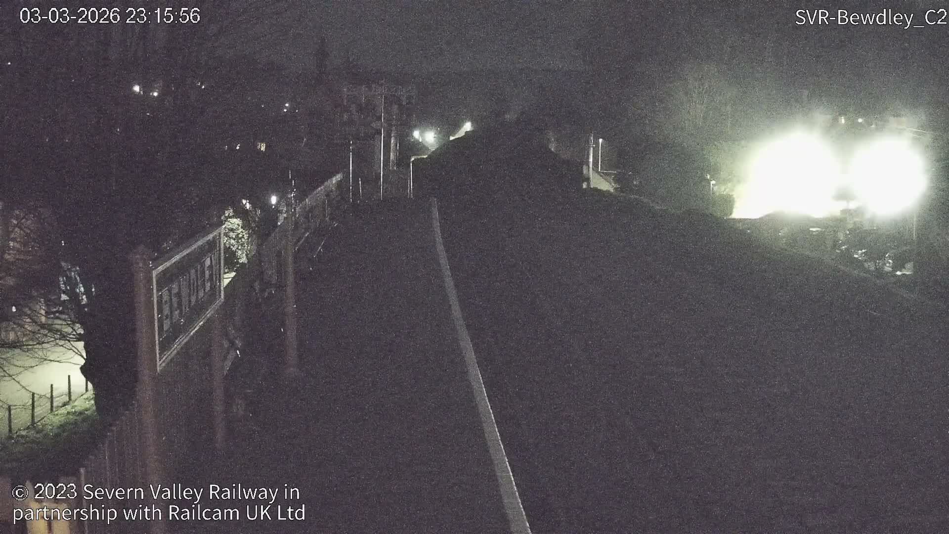 Bewdley Station West View on the Severn Valley Railway Live Cam - Bewdley, Wyre Forest, Worcestershire, West Midlands, England, United Kingdom