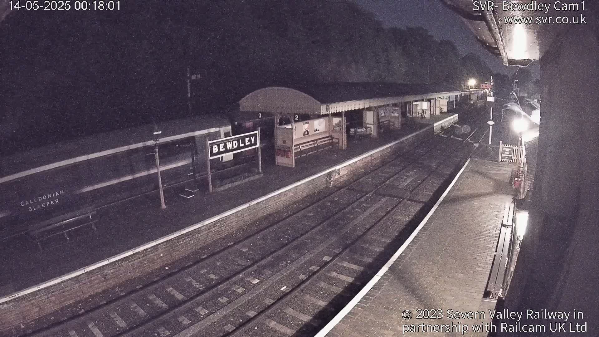 Bewdley Station İnside on the Severn Valley Railway Live Cam - Bewdley, Wyre Forest, Worcestershire, West Midlands, England, United Kingdomth on the Severn Valley Railway 2025-02-27 22:40