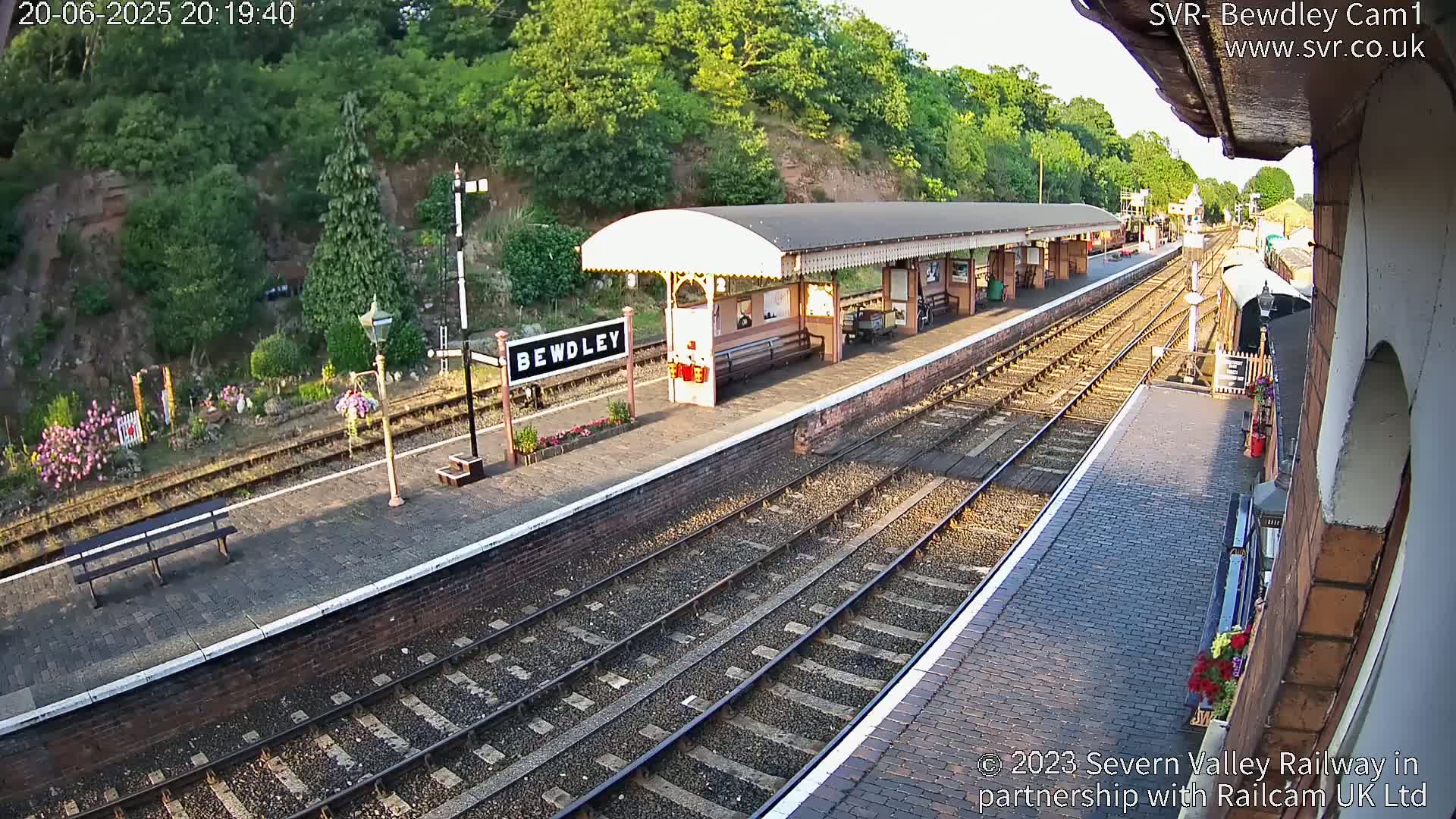 Bewdley Station İnside on the Severn Valley Railway Live Cam - Bewdley, Wyre Forest, Worcestershire, West Midlands, England, United Kingdomth on the Severn Valley Railway 2025-02-27 22:40