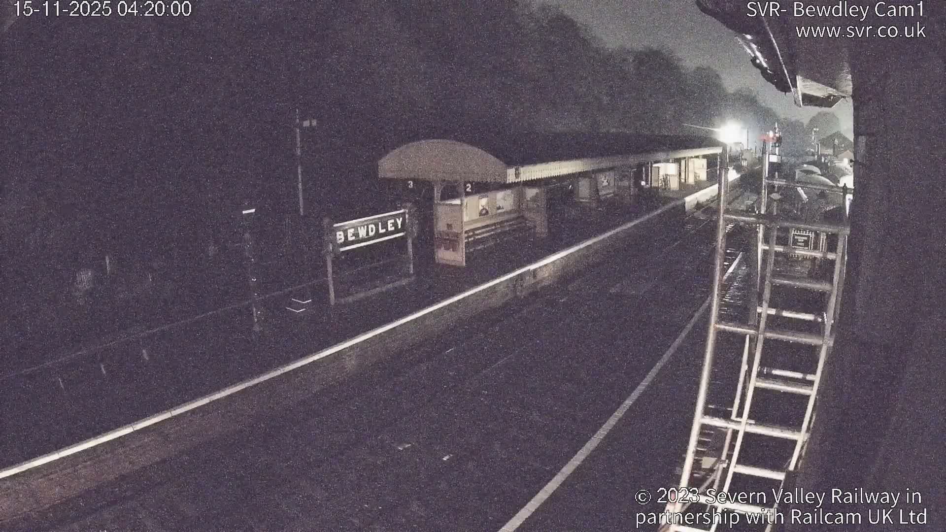 Bewdley Station İnside on the Severn Valley Railway Live Cam - Bewdley, Wyre Forest, Worcestershire, West Midlands, England, United Kingdomth on the Severn Valley Railway 2025-02-27 22:40