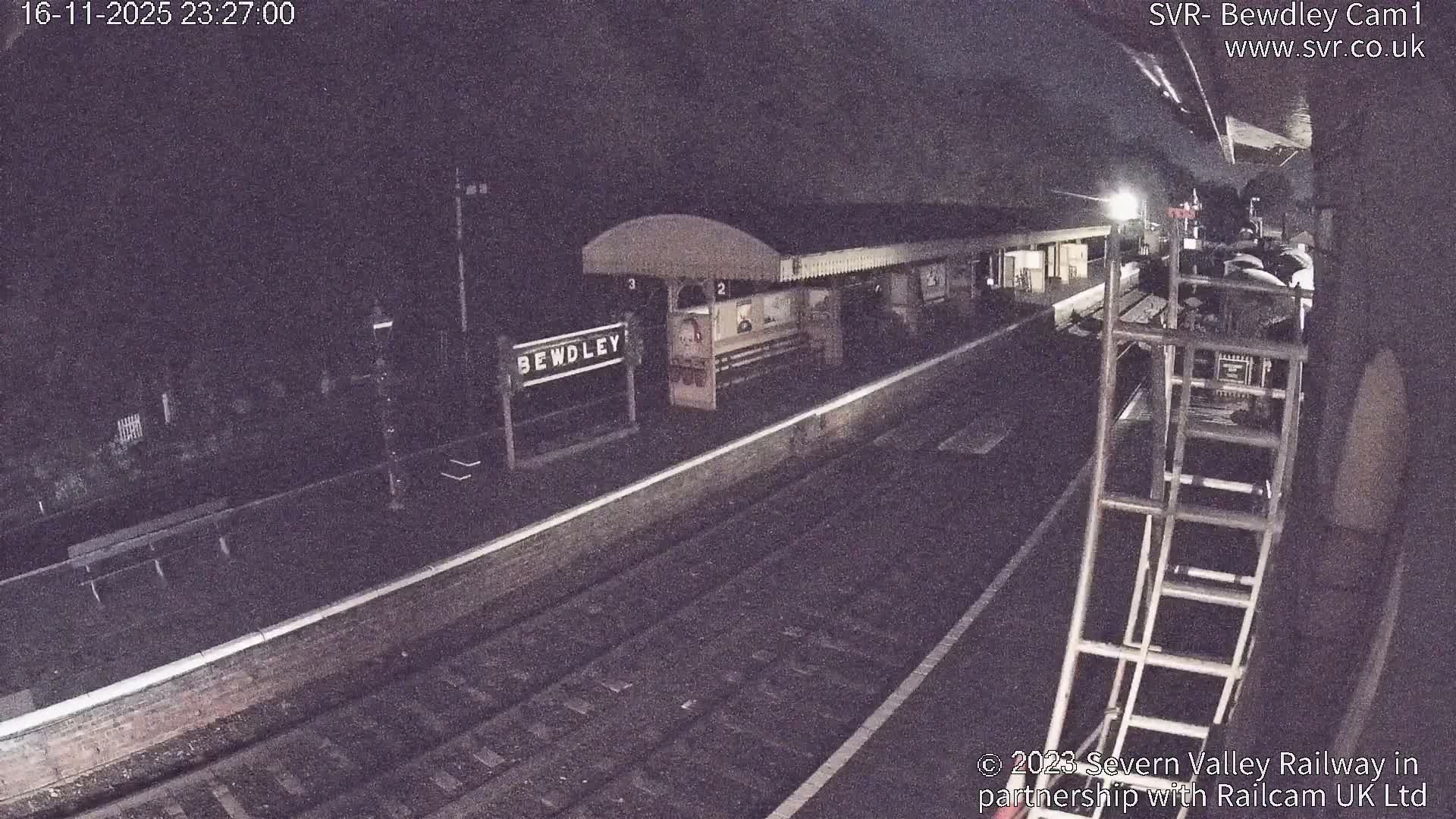 Bewdley Station İnside on the Severn Valley Railway Live Cam - Bewdley, Wyre Forest, Worcestershire, West Midlands, England, United Kingdomth on the Severn Valley Railway 2025-02-27 22:40