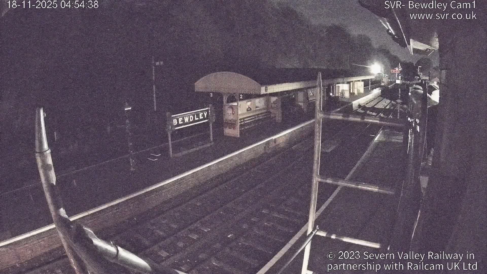Bewdley Station İnside on the Severn Valley Railway Live Cam - Bewdley, Wyre Forest, Worcestershire, West Midlands, England, United Kingdomth on the Severn Valley Railway 2025-02-27 22:40
