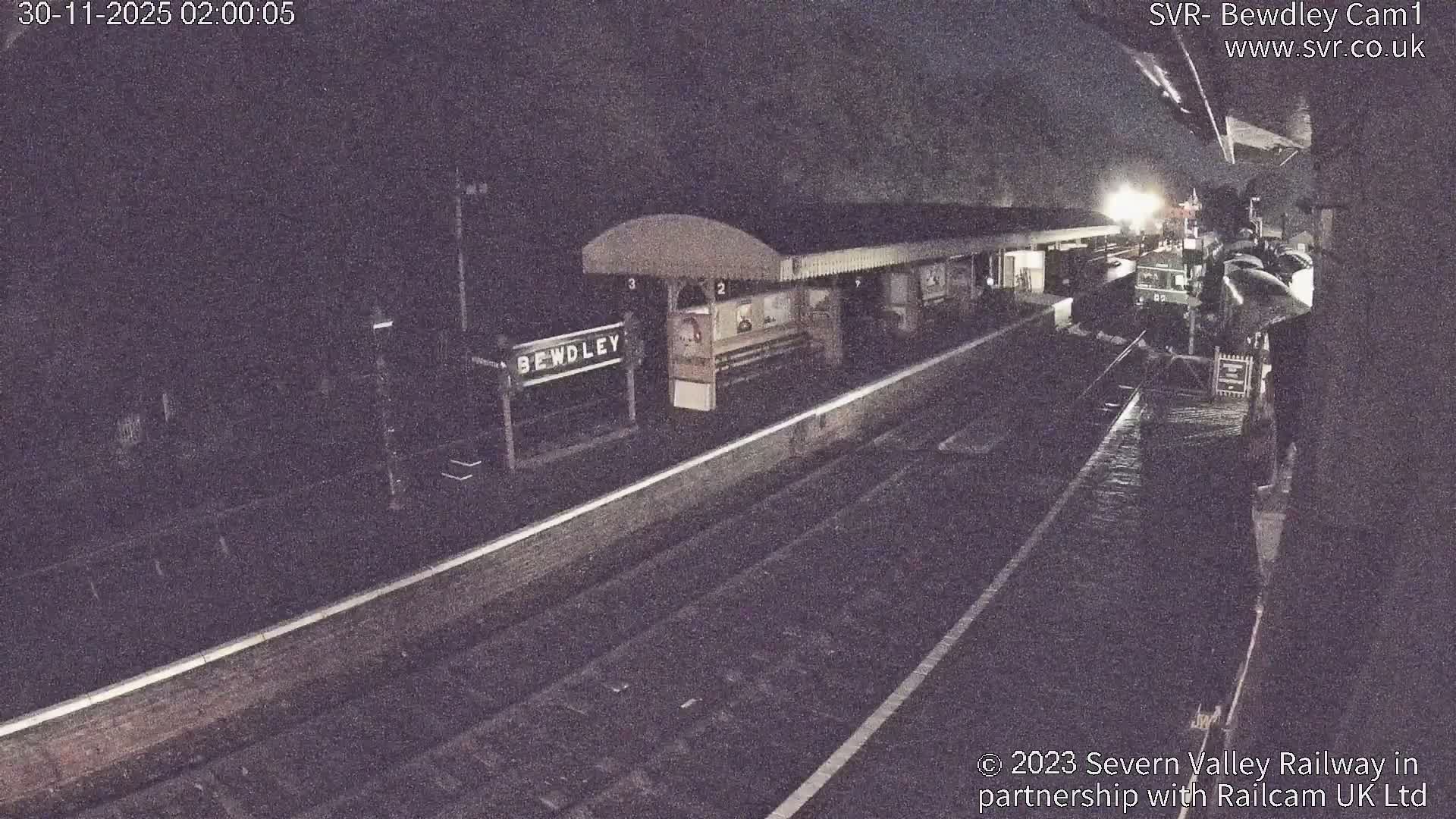 Bewdley Station İnside on the Severn Valley Railway Live Cam - Bewdley, Wyre Forest, Worcestershire, West Midlands, England, United Kingdomth on the Severn Valley Railway 2025-02-27 22:40