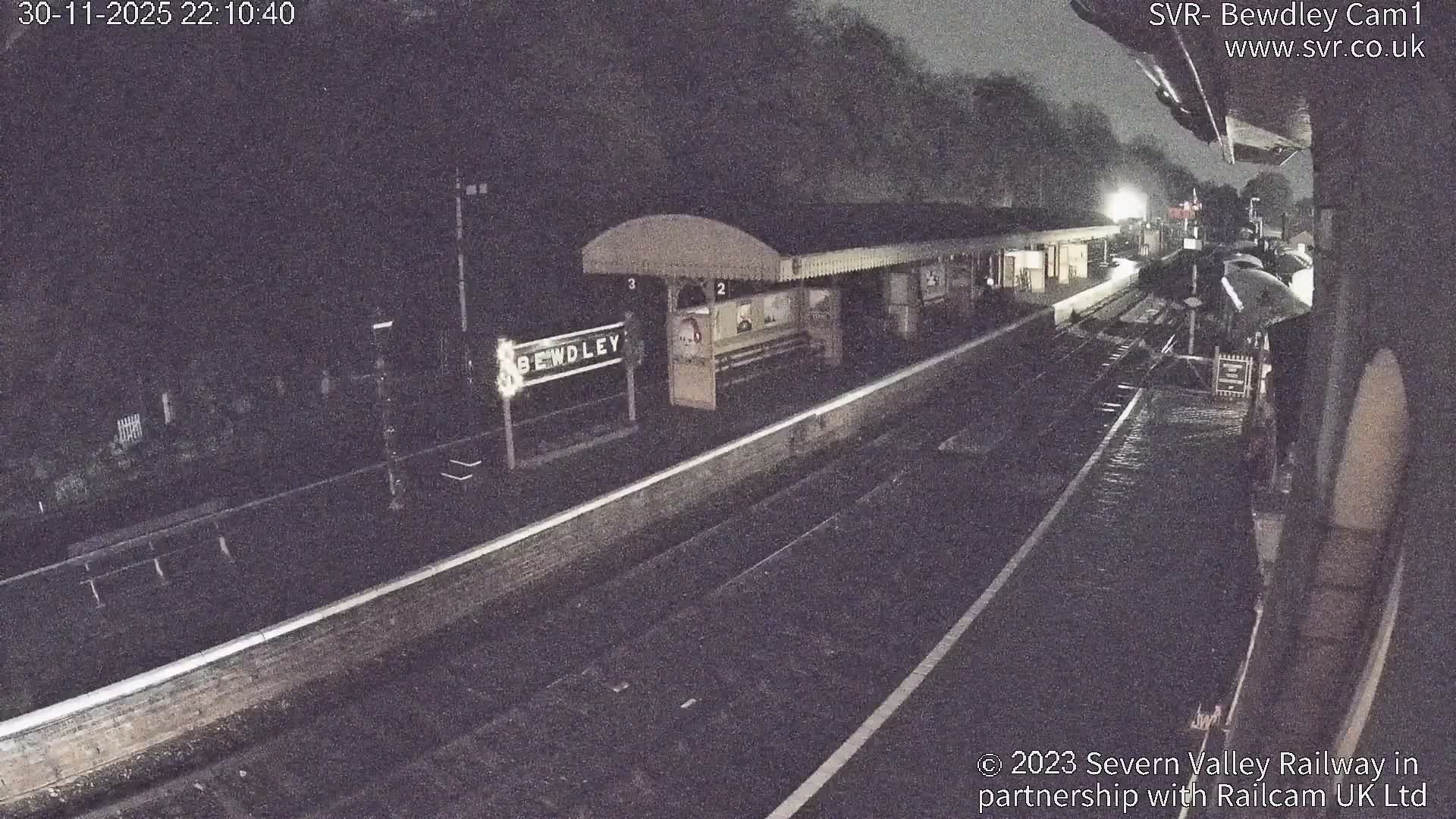 Bewdley Station İnside on the Severn Valley Railway Live Cam - Bewdley, Wyre Forest, Worcestershire, West Midlands, England, United Kingdomth on the Severn Valley Railway 2025-02-27 22:40