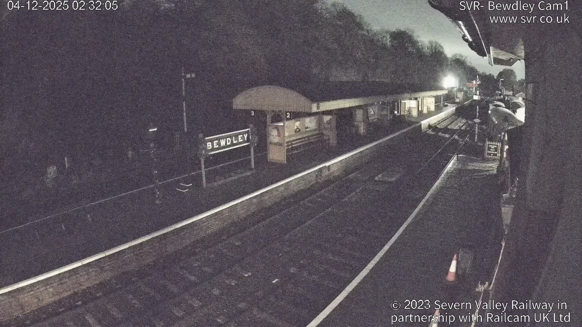 Bewdley Station İnside on the Severn Valley Railway Live Cam - Bewdley, Wyre Forest, Worcestershire, West Midlands, England, United Kingdomth on the Severn Valley Railway 2025-02-27 22:40