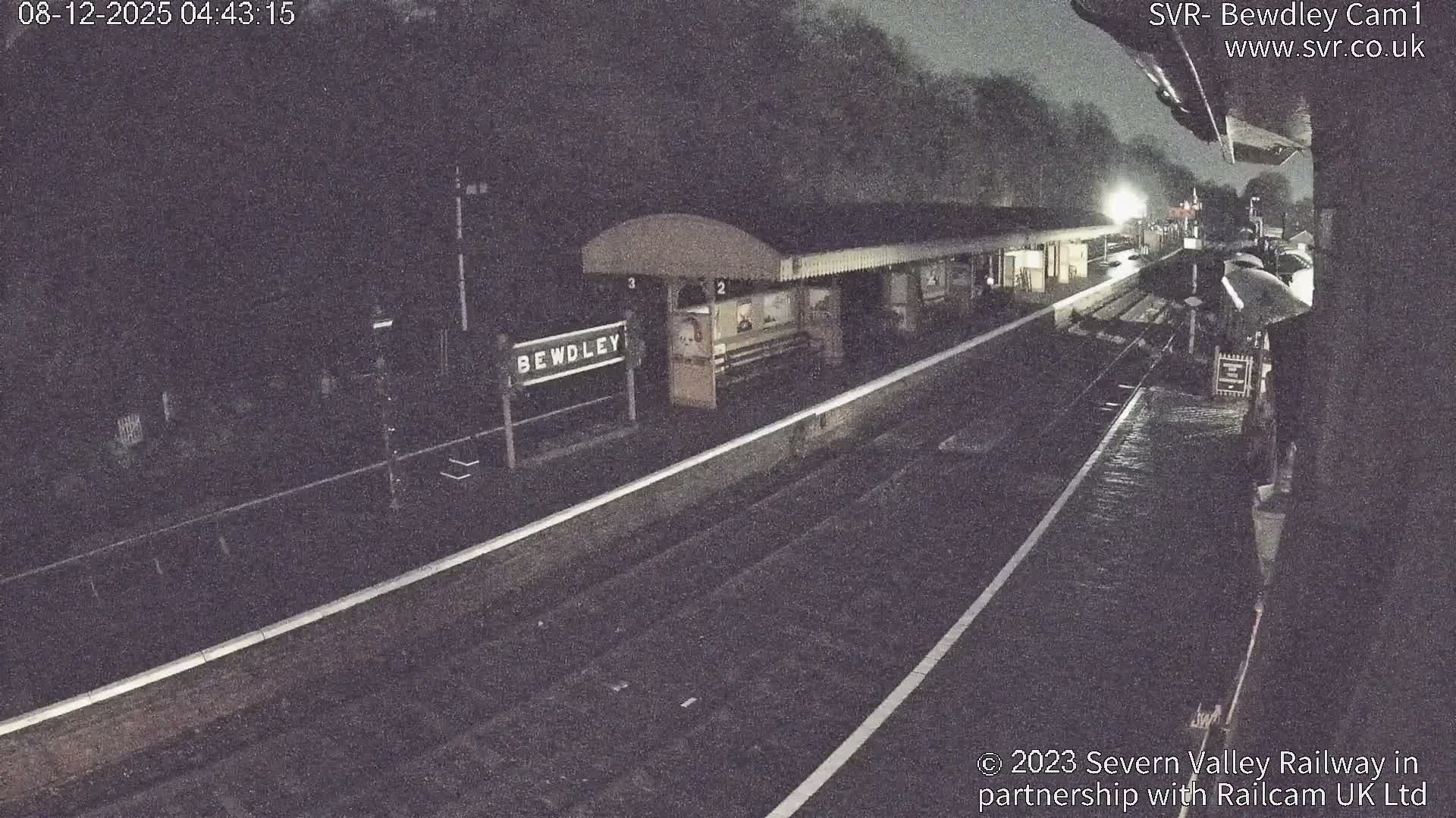 Bewdley Station İnside on the Severn Valley Railway Live Cam - Bewdley, Wyre Forest, Worcestershire, West Midlands, England, United Kingdomth on the Severn Valley Railway 2025-02-27 22:40
