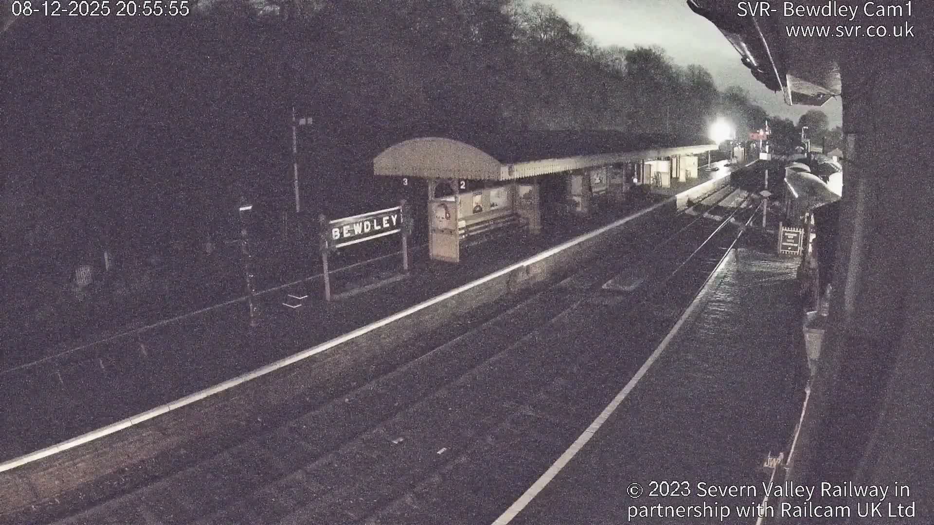 Bewdley Station İnside on the Severn Valley Railway Live Cam - Bewdley, Wyre Forest, Worcestershire, West Midlands, England, United Kingdomth on the Severn Valley Railway 2025-02-27 22:40
