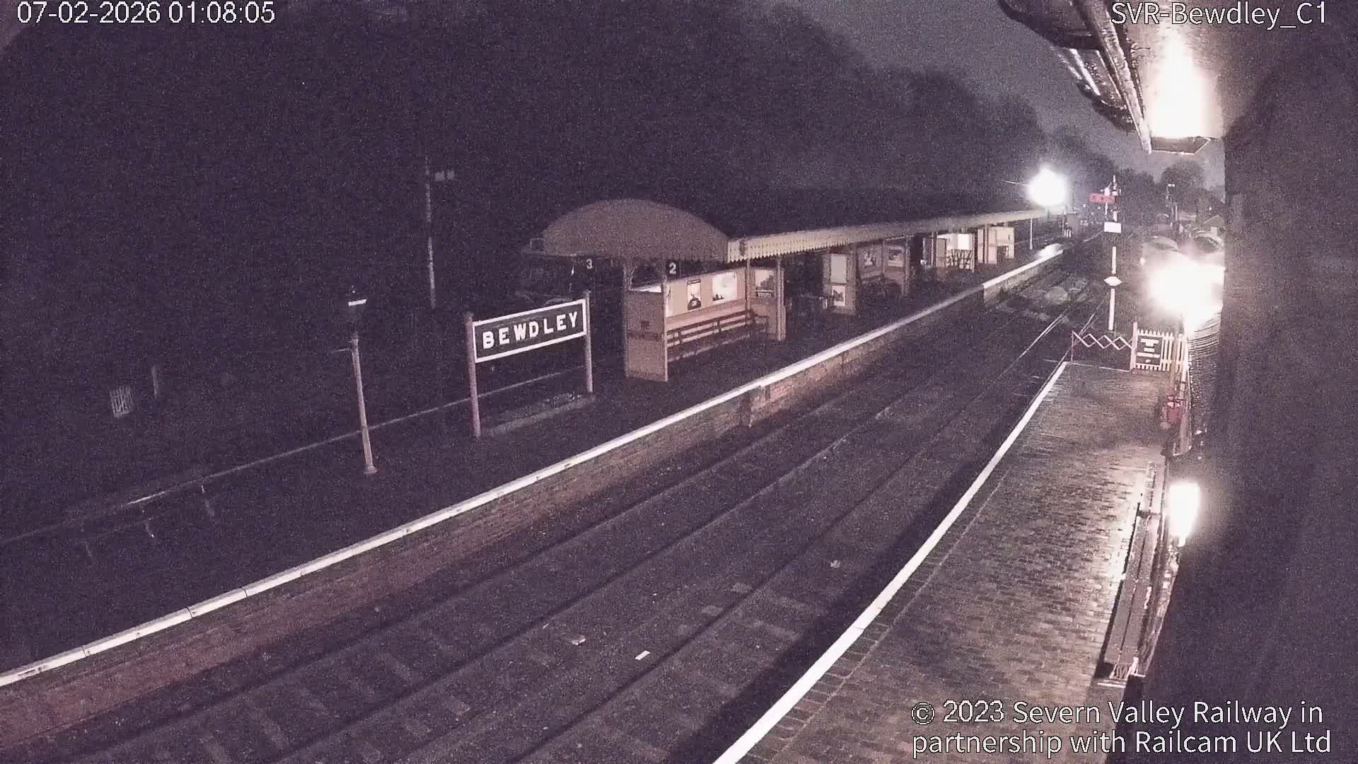 Bewdley Station İnside on the Severn Valley Railway Live Cam - Bewdley, Wyre Forest, Worcestershire, West Midlands, England, United Kingdomth on the Severn Valley Railway 2025-02-27 22:40