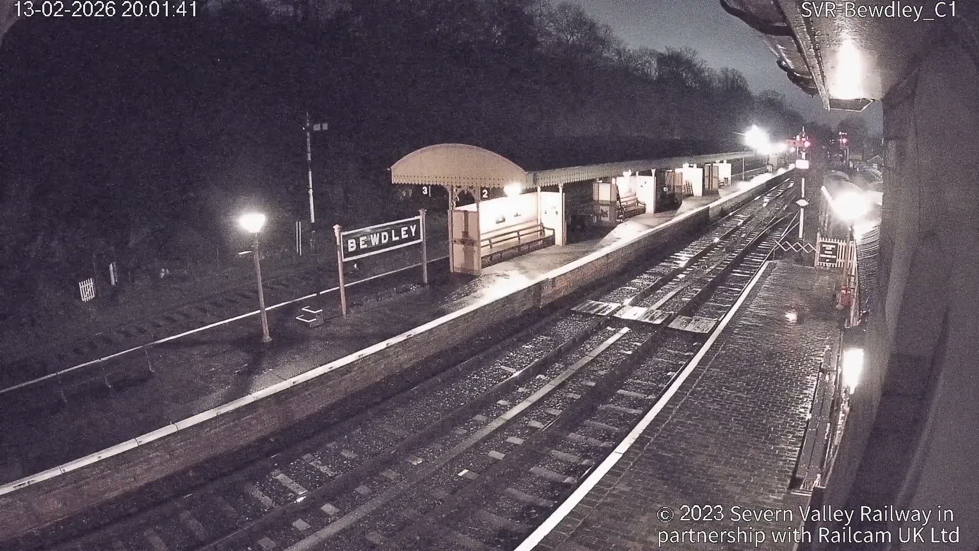 Bewdley Station İnside on the Severn Valley Railway Live Cam - Bewdley, Wyre Forest, Worcestershire, West Midlands, England, United Kingdomth on the Severn Valley Railway 2025-02-27 22:40