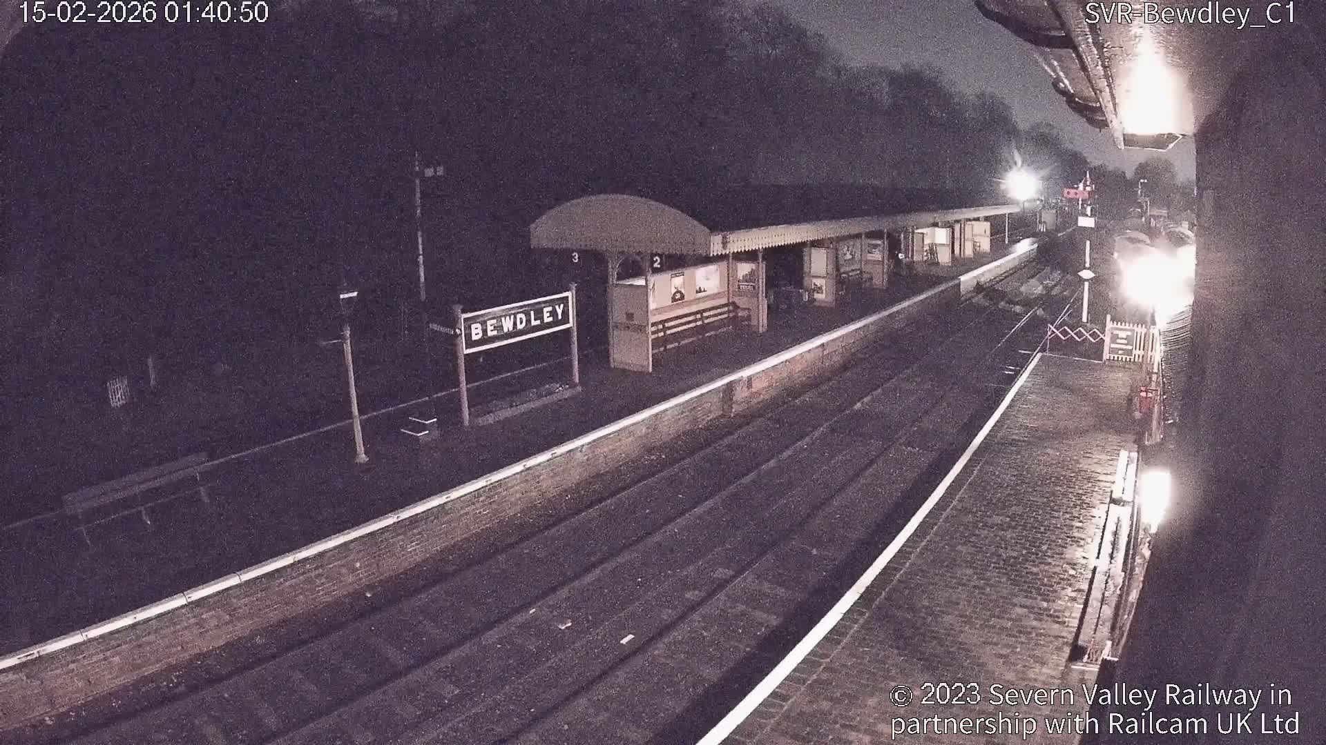 Bewdley Station İnside on the Severn Valley Railway Live Cam - Bewdley, Wyre Forest, Worcestershire, West Midlands, England, United Kingdomth on the Severn Valley Railway 2025-02-27 22:40