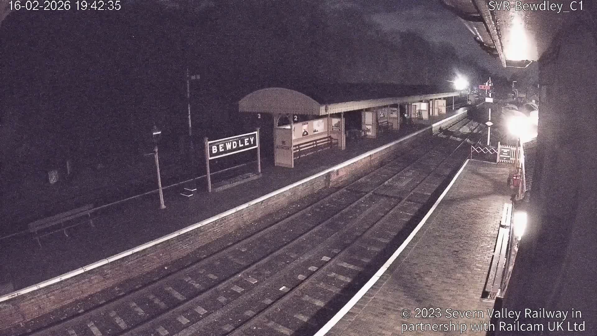 Bewdley Station İnside on the Severn Valley Railway Live Cam - Bewdley, Wyre Forest, Worcestershire, West Midlands, England, United Kingdomth on the Severn Valley Railway 2025-02-27 22:40