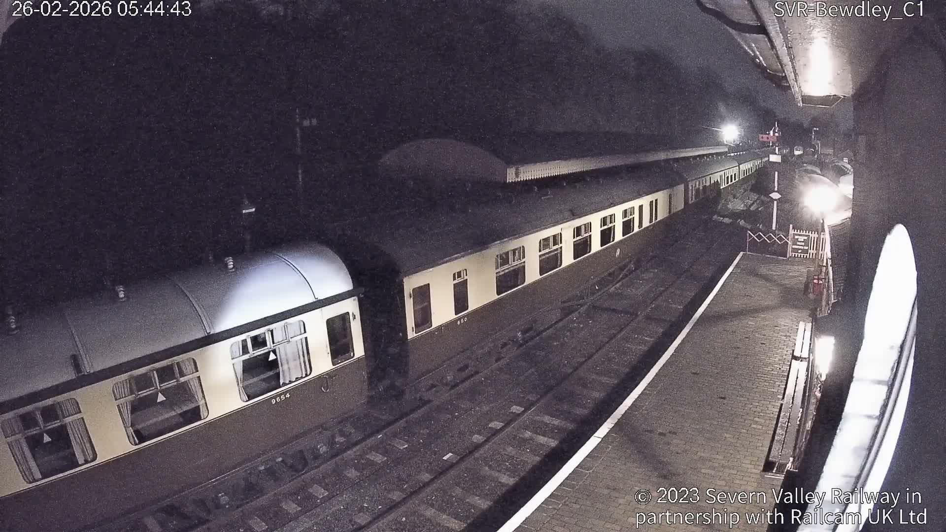 Bewdley Station İnside on the Severn Valley Railway Live Cam - Bewdley, Wyre Forest, Worcestershire, West Midlands, England, United Kingdomth on the Severn Valley Railway 2025-02-27 22:40