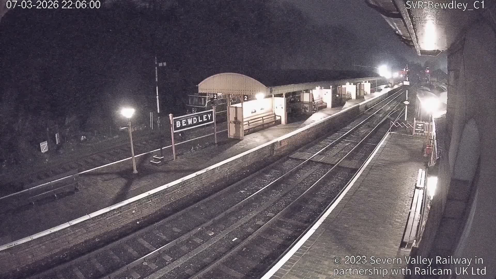 Bewdley Station İnside on the Severn Valley Railway Live Cam - Bewdley, Wyre Forest, Worcestershire, West Midlands, England, United Kingdomth on the Severn Valley Railway 2025-02-27 22:40