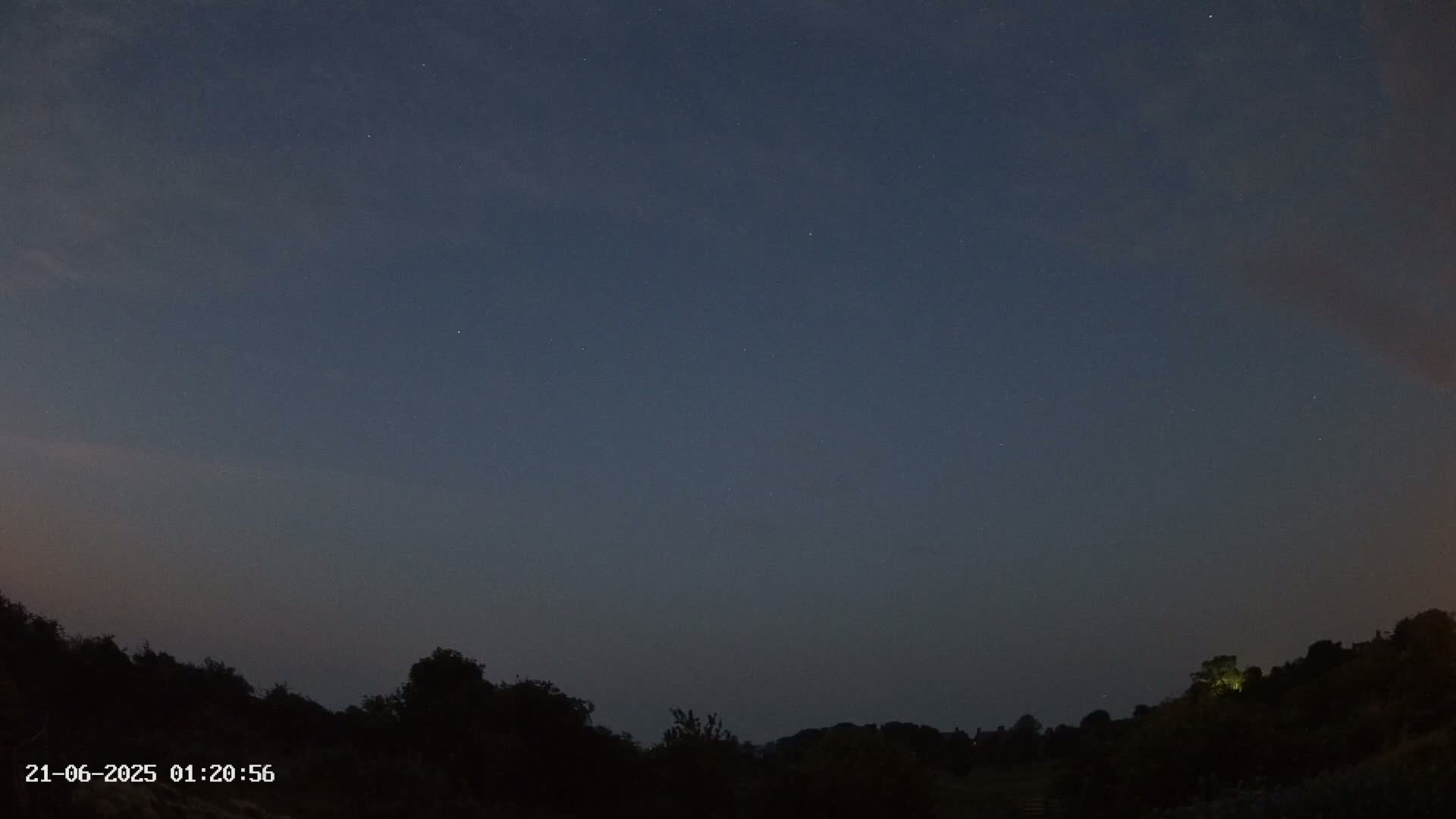 Northumberland National Park Stars & Meteor Live Cam - Otterburn, Northumberland, North East, England, United Kingdom
