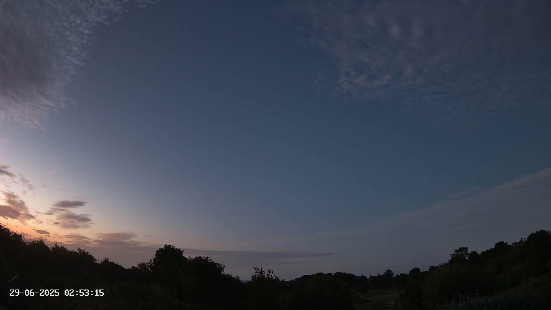 Northumberland National Park Stars & Meteor Live Cam - Otterburn, Northumberland, North East, England, United Kingdom