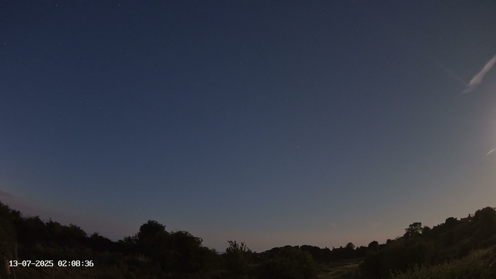Northumberland National Park Stars & Meteor Live Cam - Otterburn, Northumberland, North East, England, United Kingdom