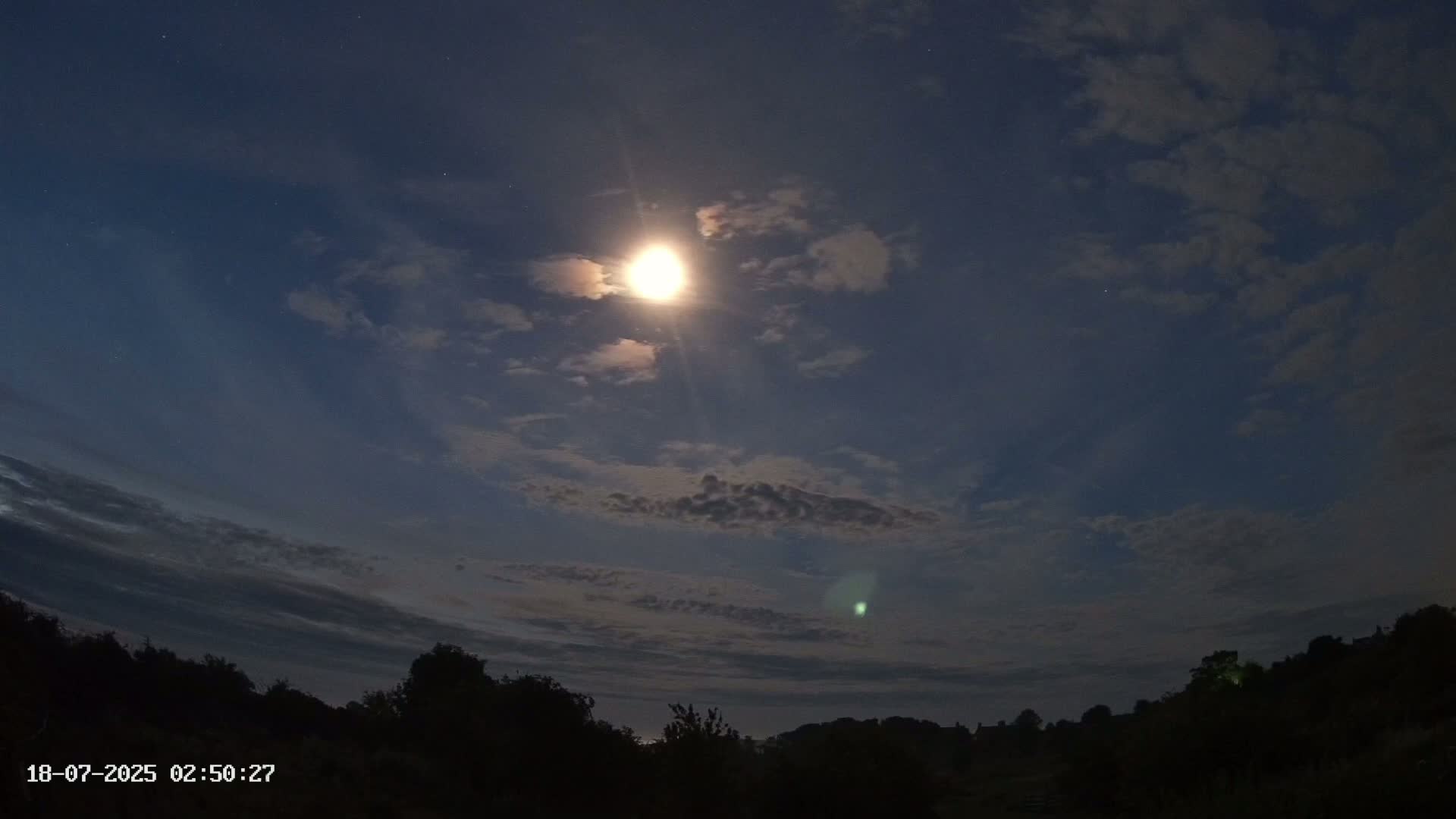 Northumberland National Park Stars & Meteor Live Cam - Otterburn, Northumberland, North East, England, United Kingdom