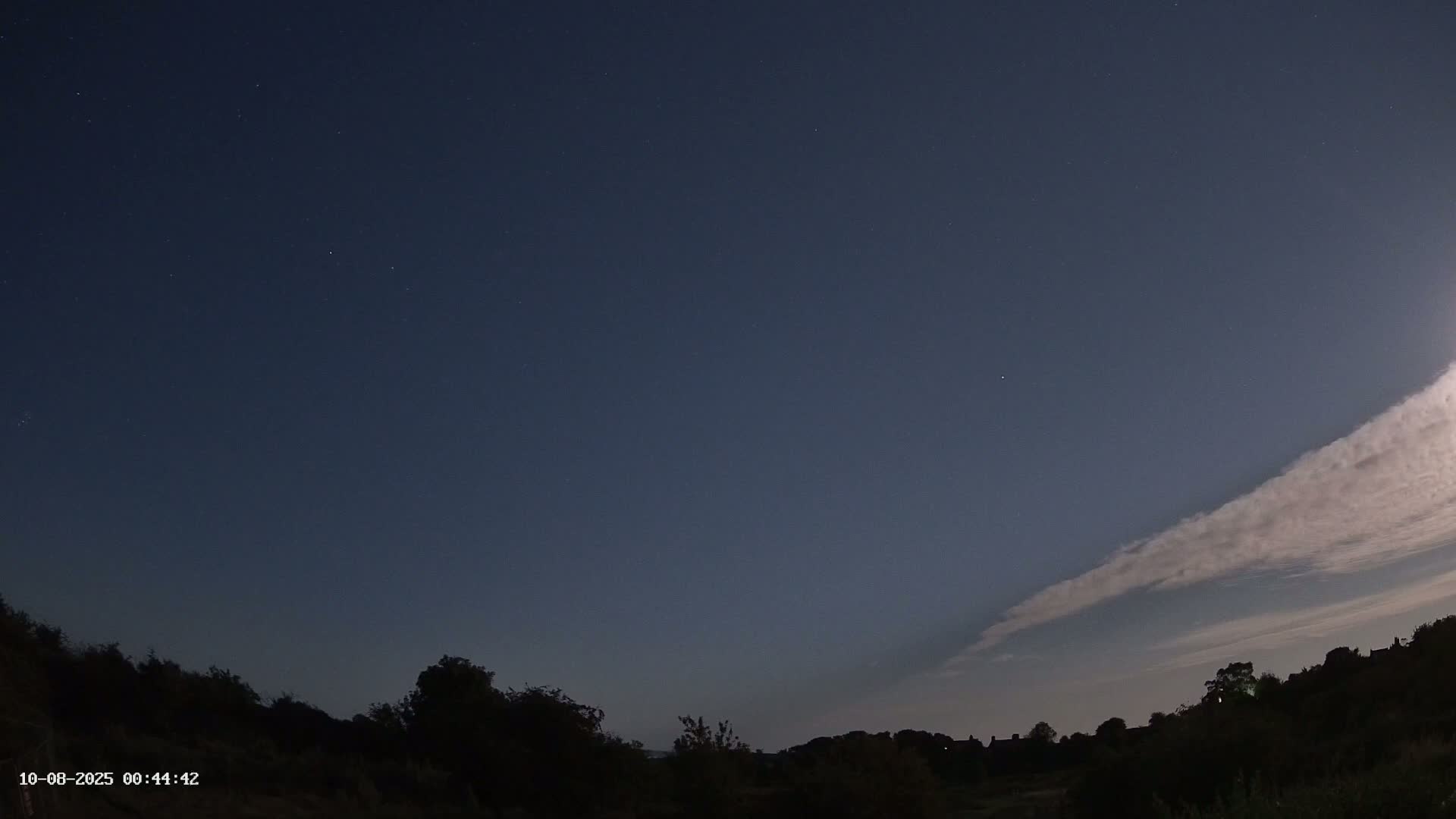Northumberland National Park Stars & Meteor Live Cam - Otterburn, Northumberland, North East, England, United Kingdom