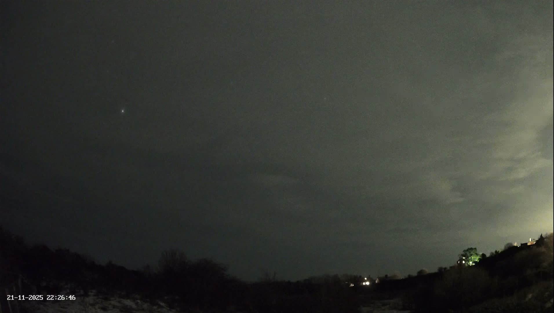 Northumberland National Park Stars & Meteor Live Cam - Otterburn, Northumberland, North East, England, United Kingdom
